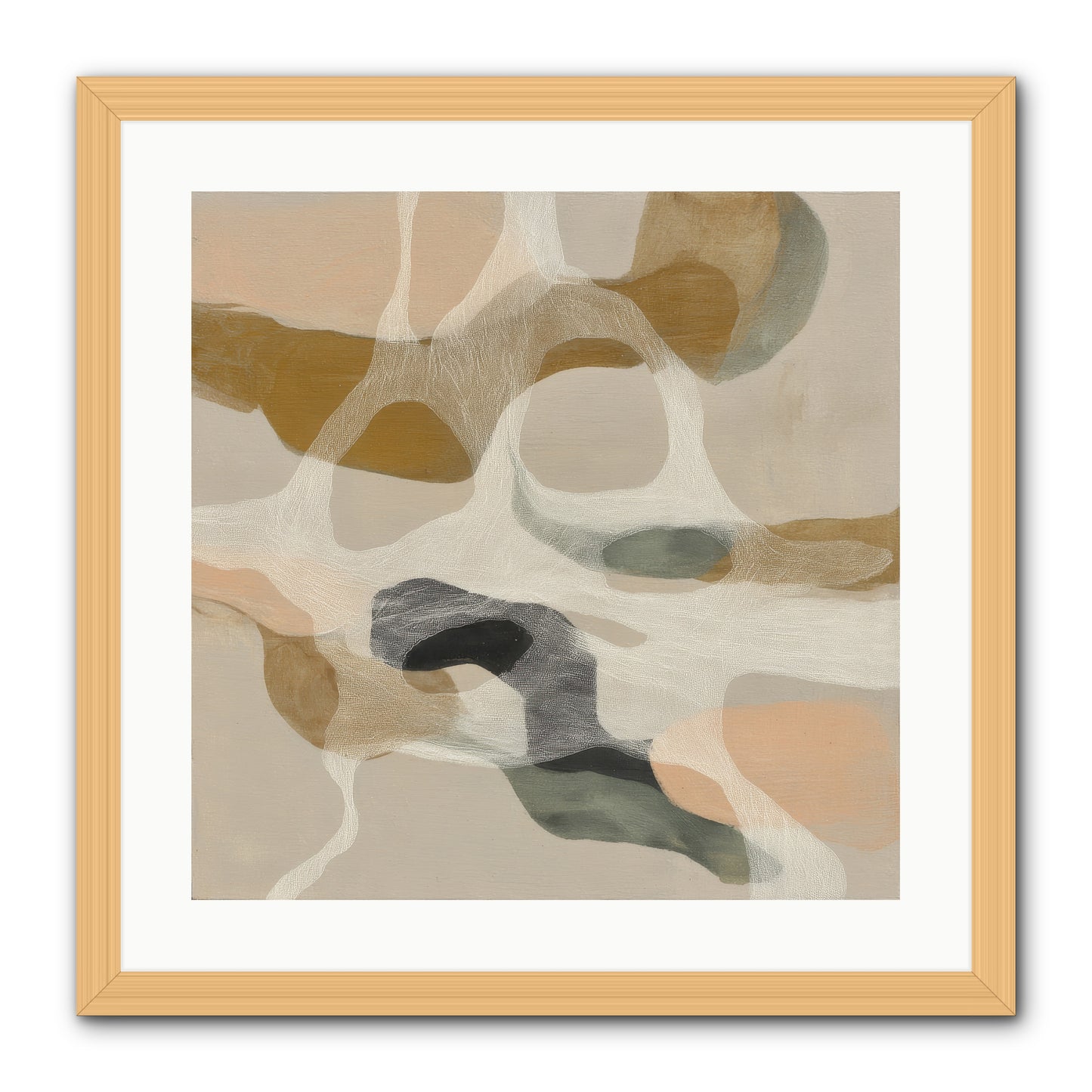 Petrichor -- Framed Print - Natural 20x20