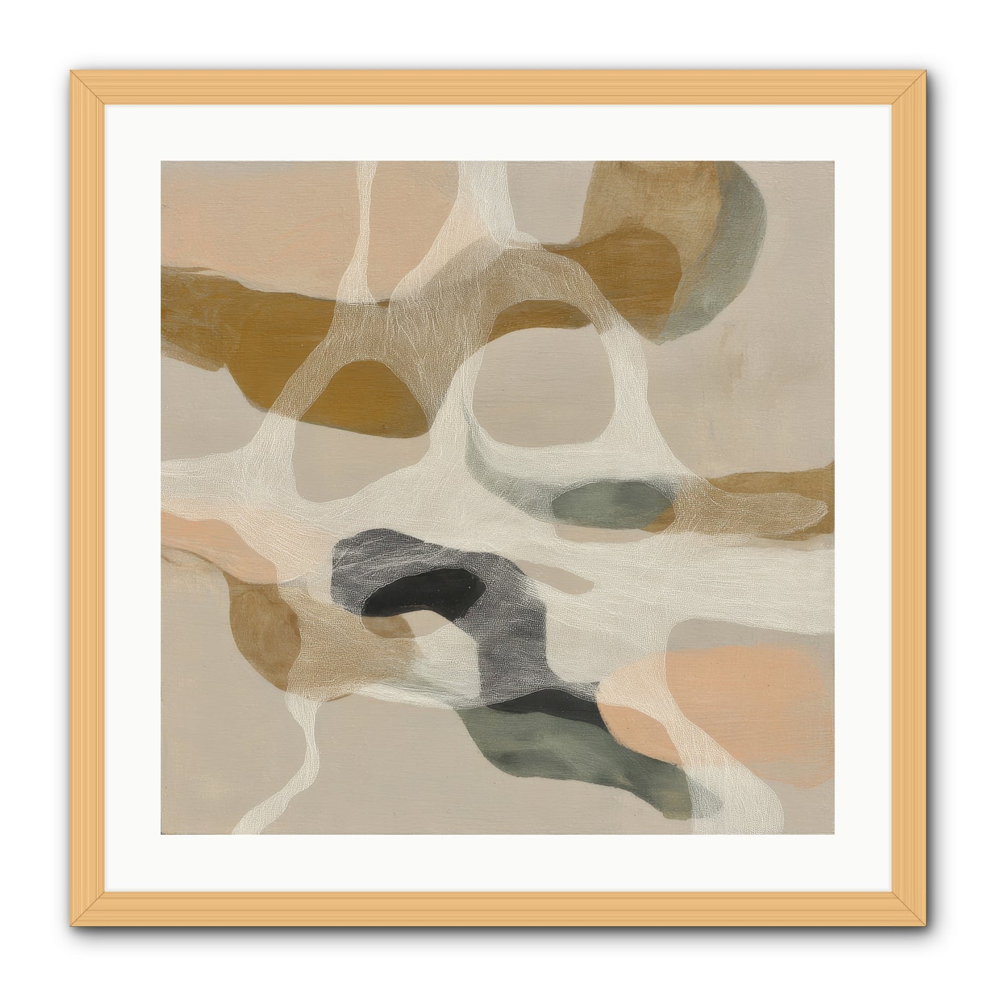 Petrichor -- Framed Print - Natural 24x24