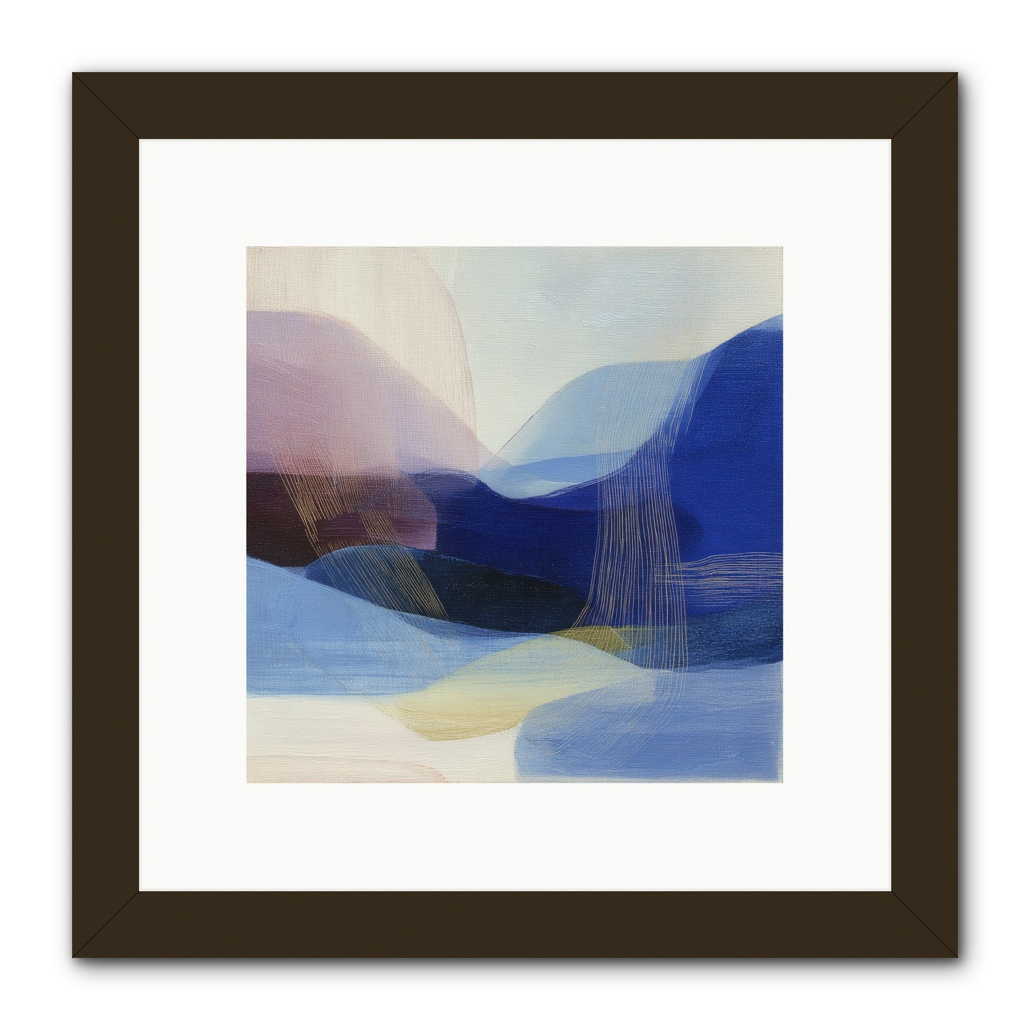 Phantom Bloom -- Framed Print - Black 10x10