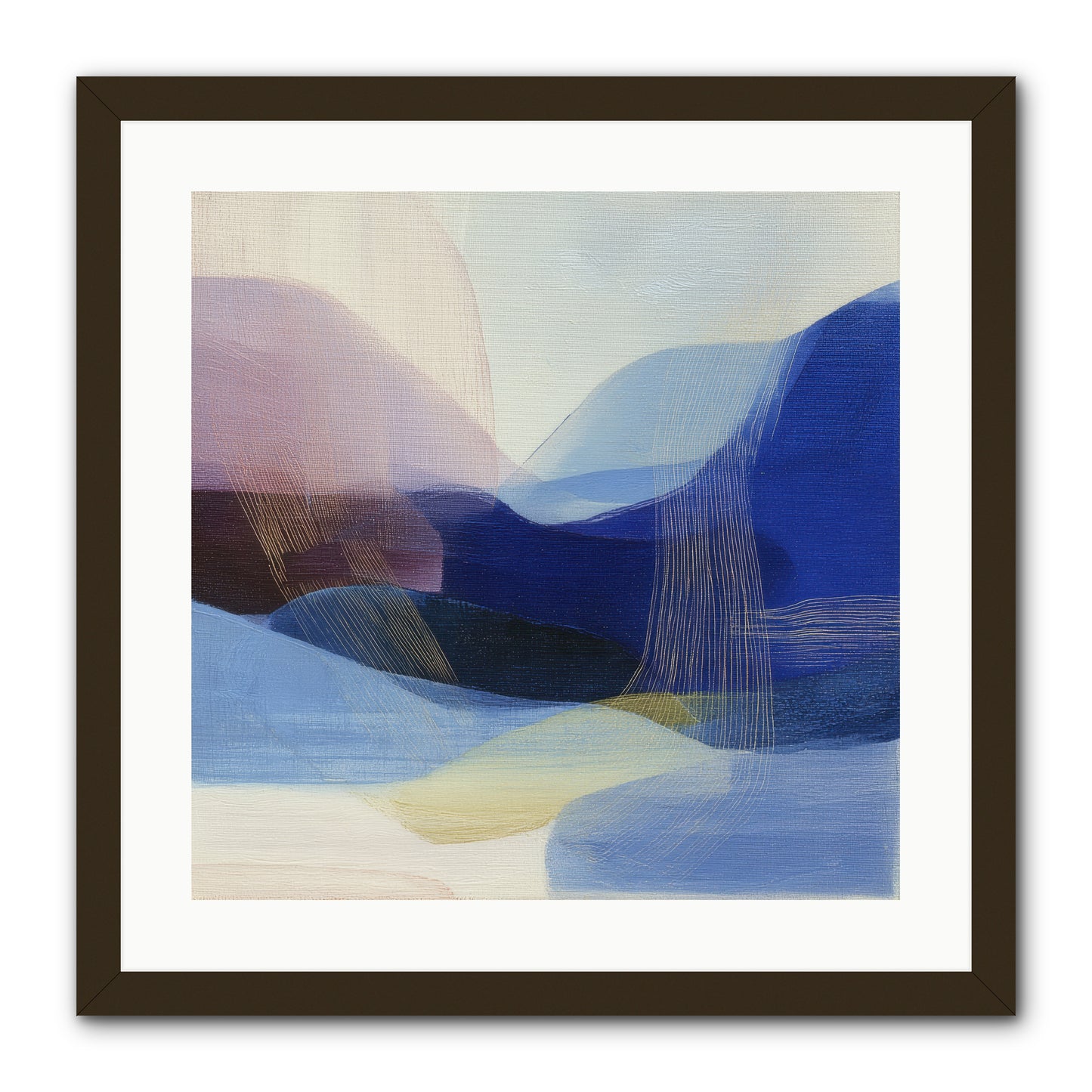 Phantom Bloom -- Framed Print - Black 20x20