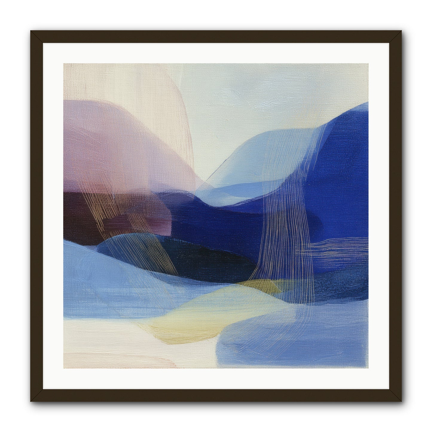 Phantom Bloom -- Framed Print - Black 30x30