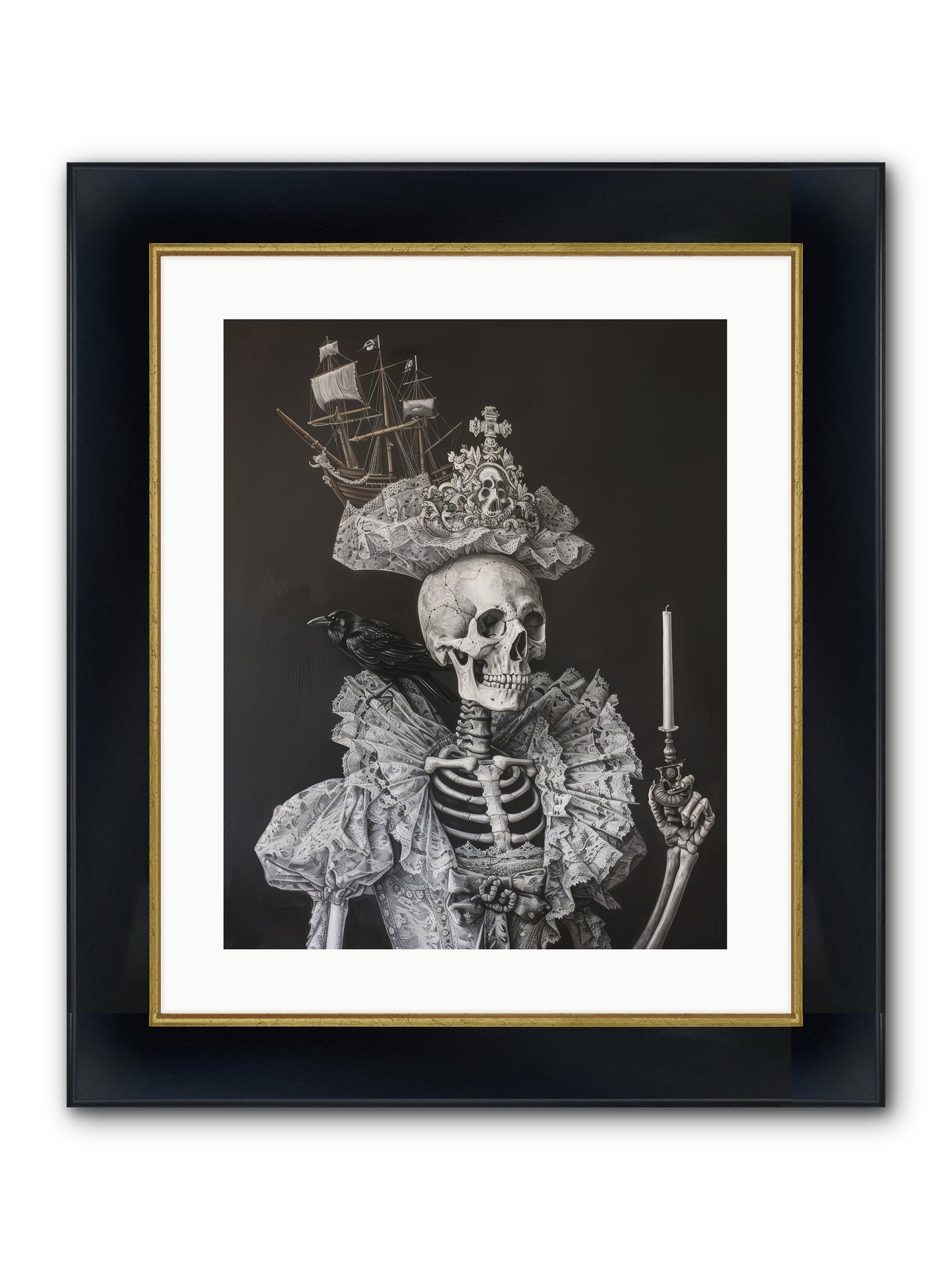 Phantom Voyager — Phantom-Voyager-16x20-Framed-Print-Wide-Black-w-Gold.jpg