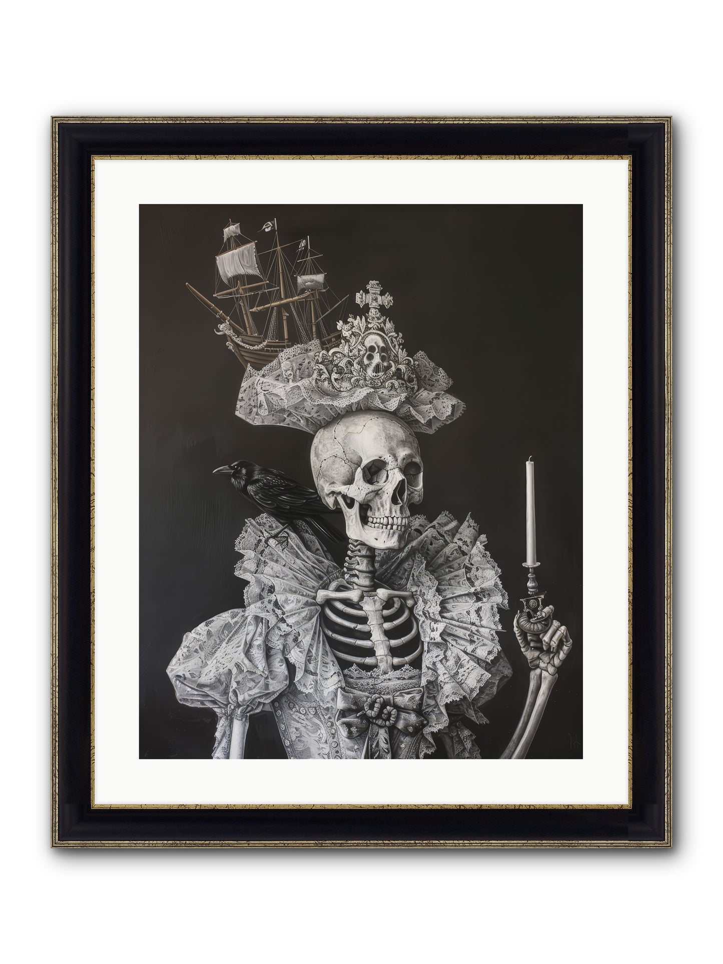 Phantom Voyager — Phantom-Voyager-20x25-Framed-Print-Black-Gold.jpg