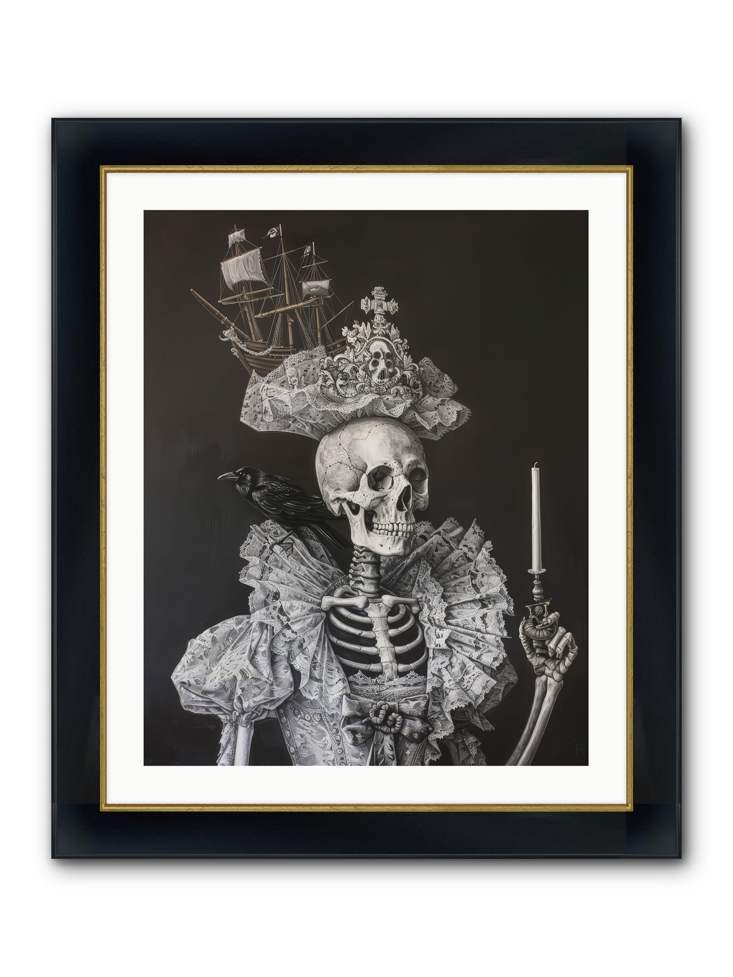 Phantom Voyager — Phantom-Voyager-24x30-Framed-Print-Wide-Black-w-Gold.jpg