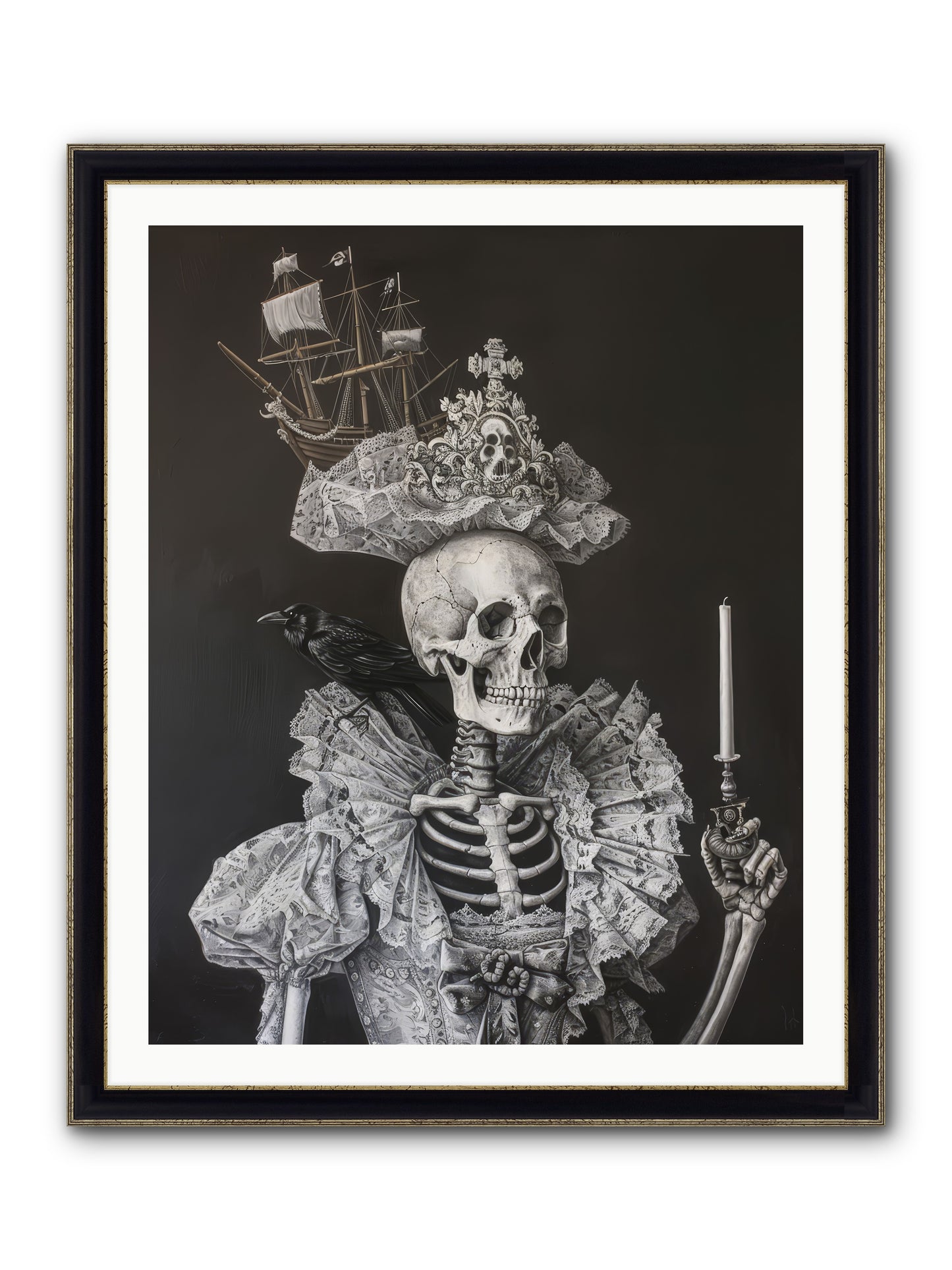 Phantom Voyager — Phantom-Voyager-32x40-Framed-Print-Black-Gold.jpg