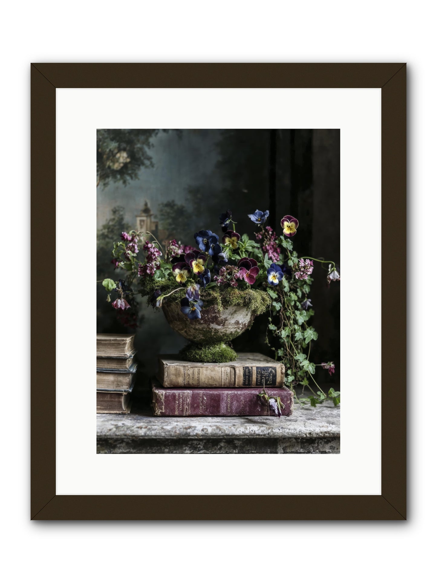 Piccadilly Pavilion -- Framed Print - Black 12x16
