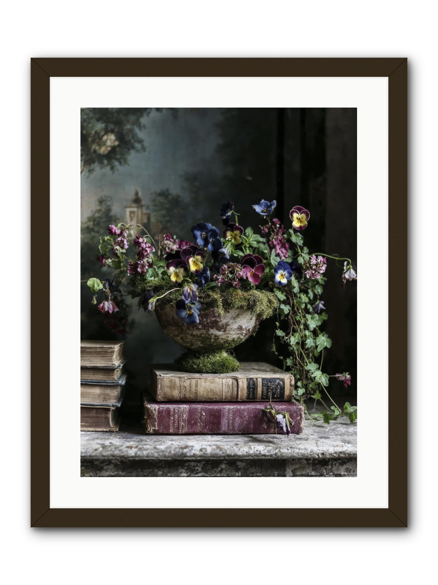 Piccadilly Pavilion -- Framed Print - Black 18x24