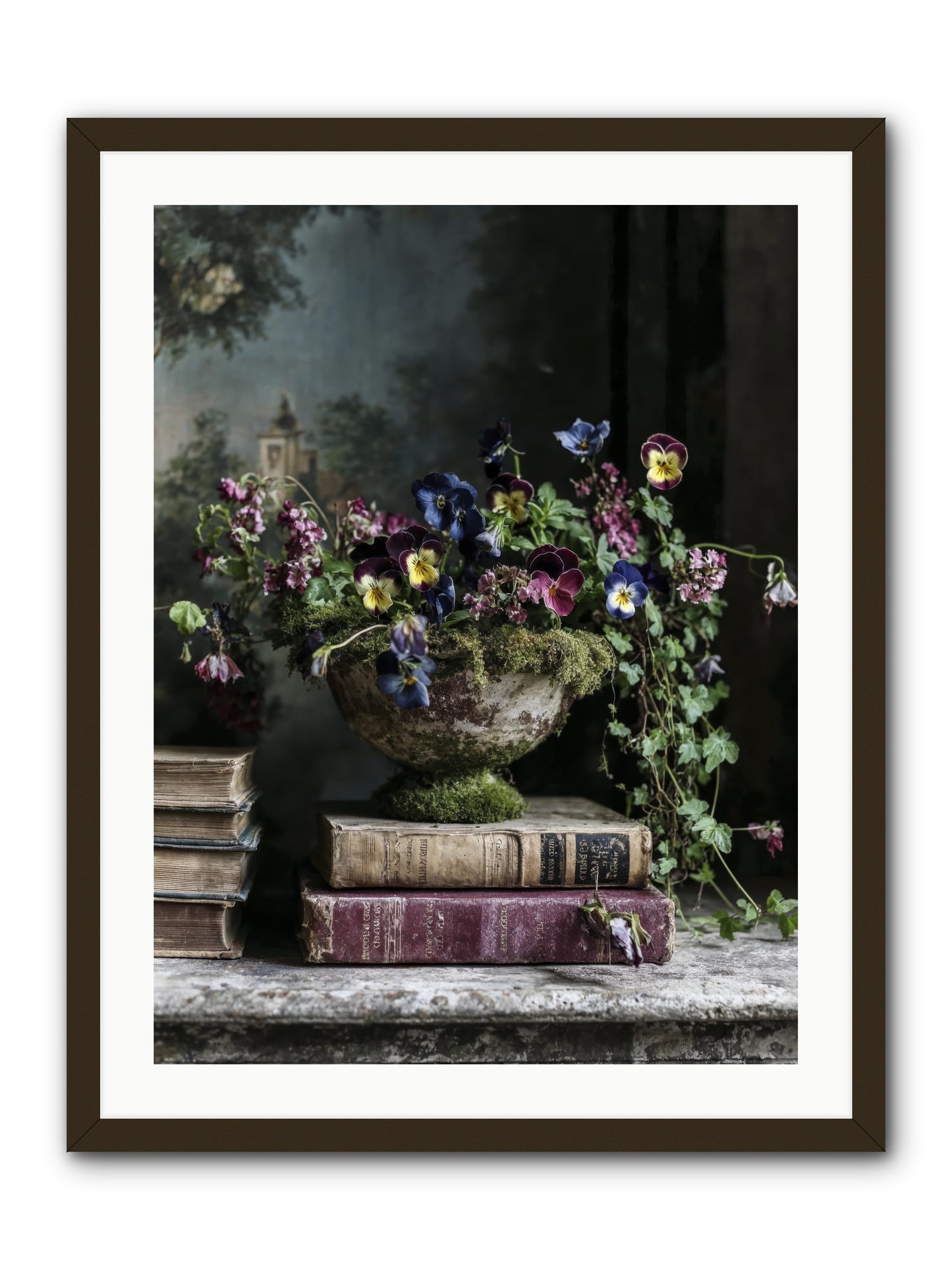 Piccadilly Pavilion -- Framed Print - Black 24x32