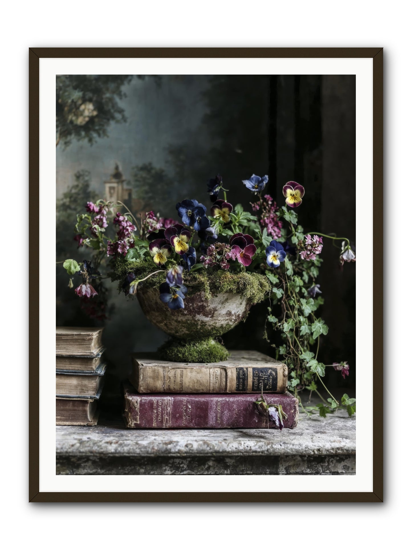 Piccadilly Pavilion -- Framed Print - Black 36x48
