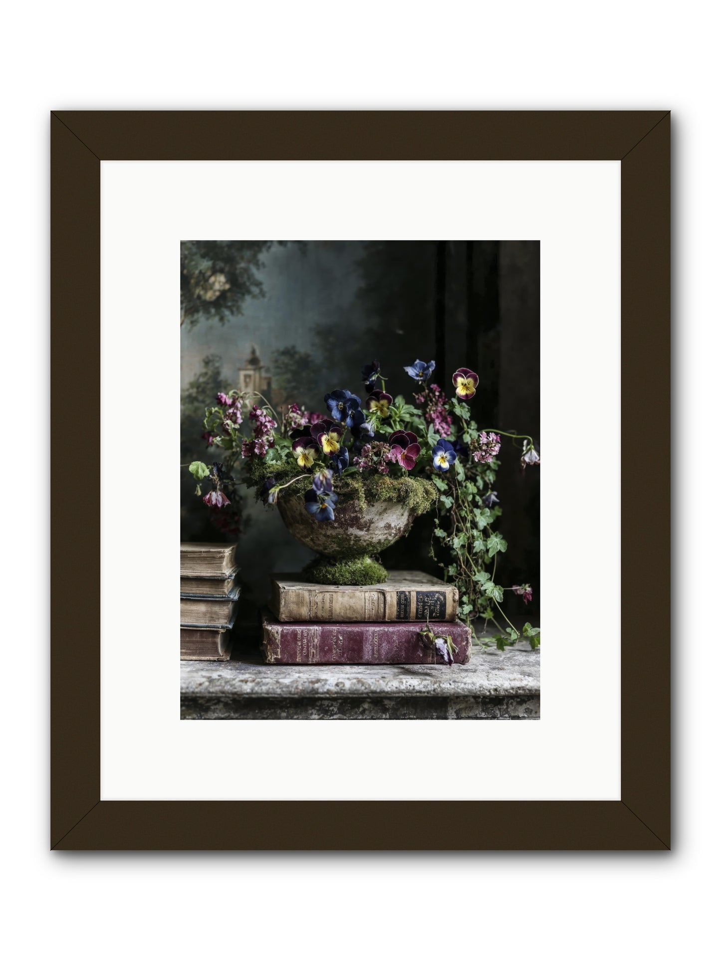 Piccadilly Pavilion -- Framed Print - Black 9x12