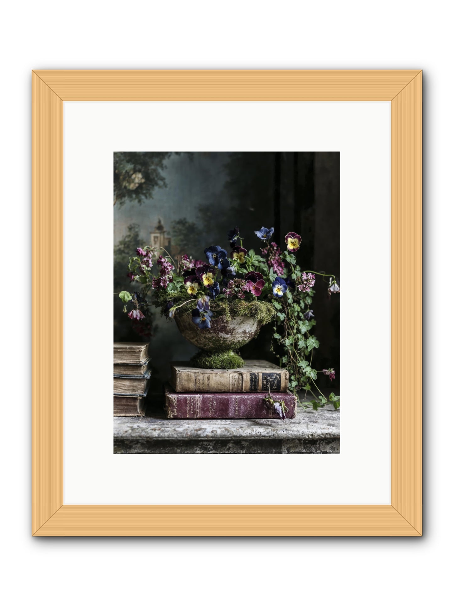 Piccadilly Pavilion -- Framed Print - Natural 9x12