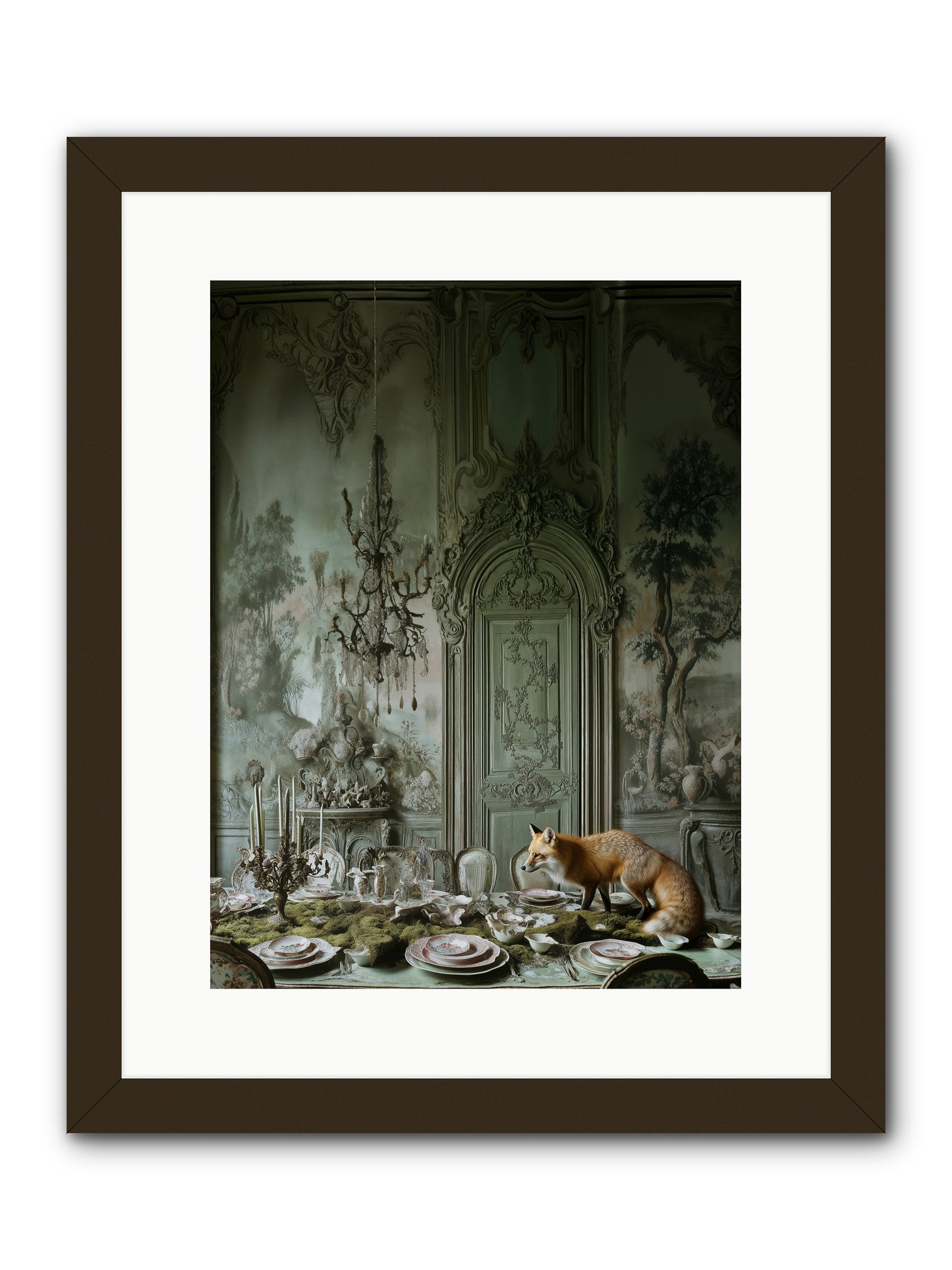 Pickwick Place No.2 -- Framed Print - Black 12x16