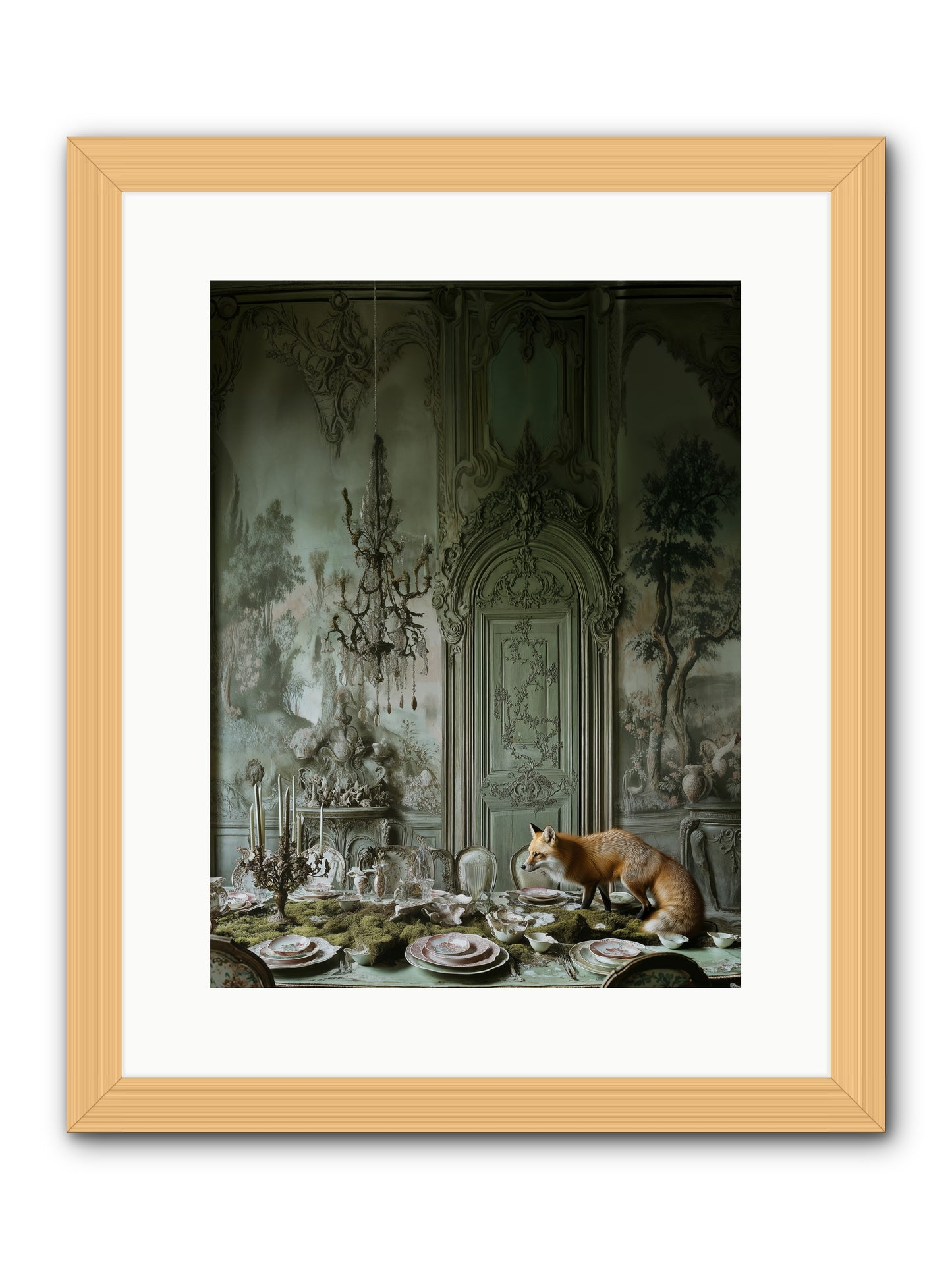 Pickwick Place No.2 -- Framed Print - Natural 12x16