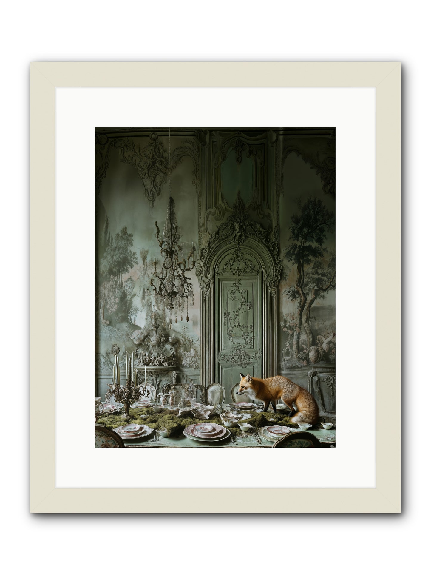 Pickwick Place No.2 -- Framed Print - White 12x16