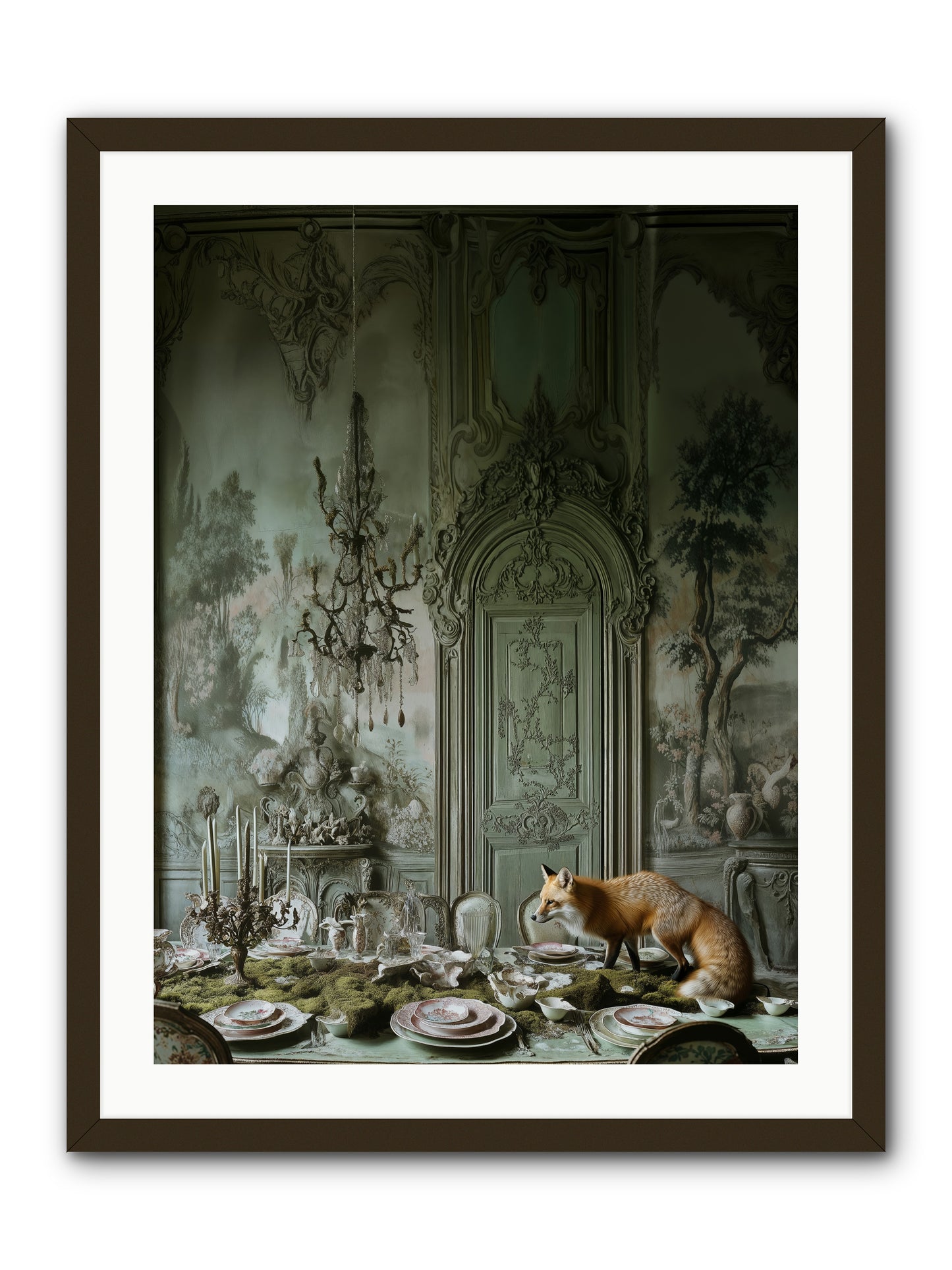 Pickwick Place No.2 -- Framed Print - Black 24x32