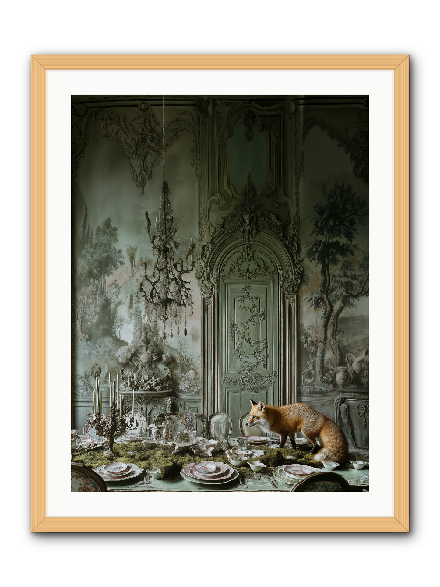 Pickwick Place No.2 -- Framed Print - Natural 24x32