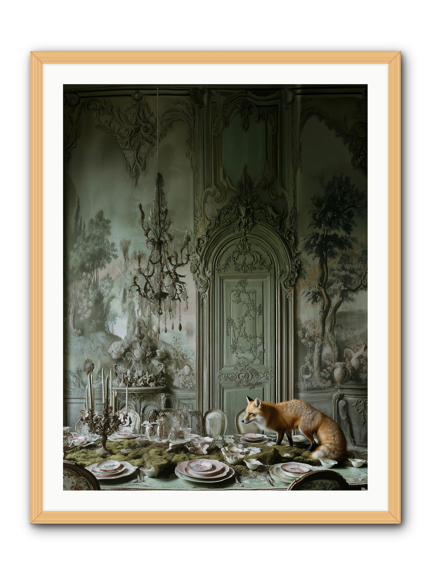 Pickwick Place No.2 -- Framed Print - Natural 30x40