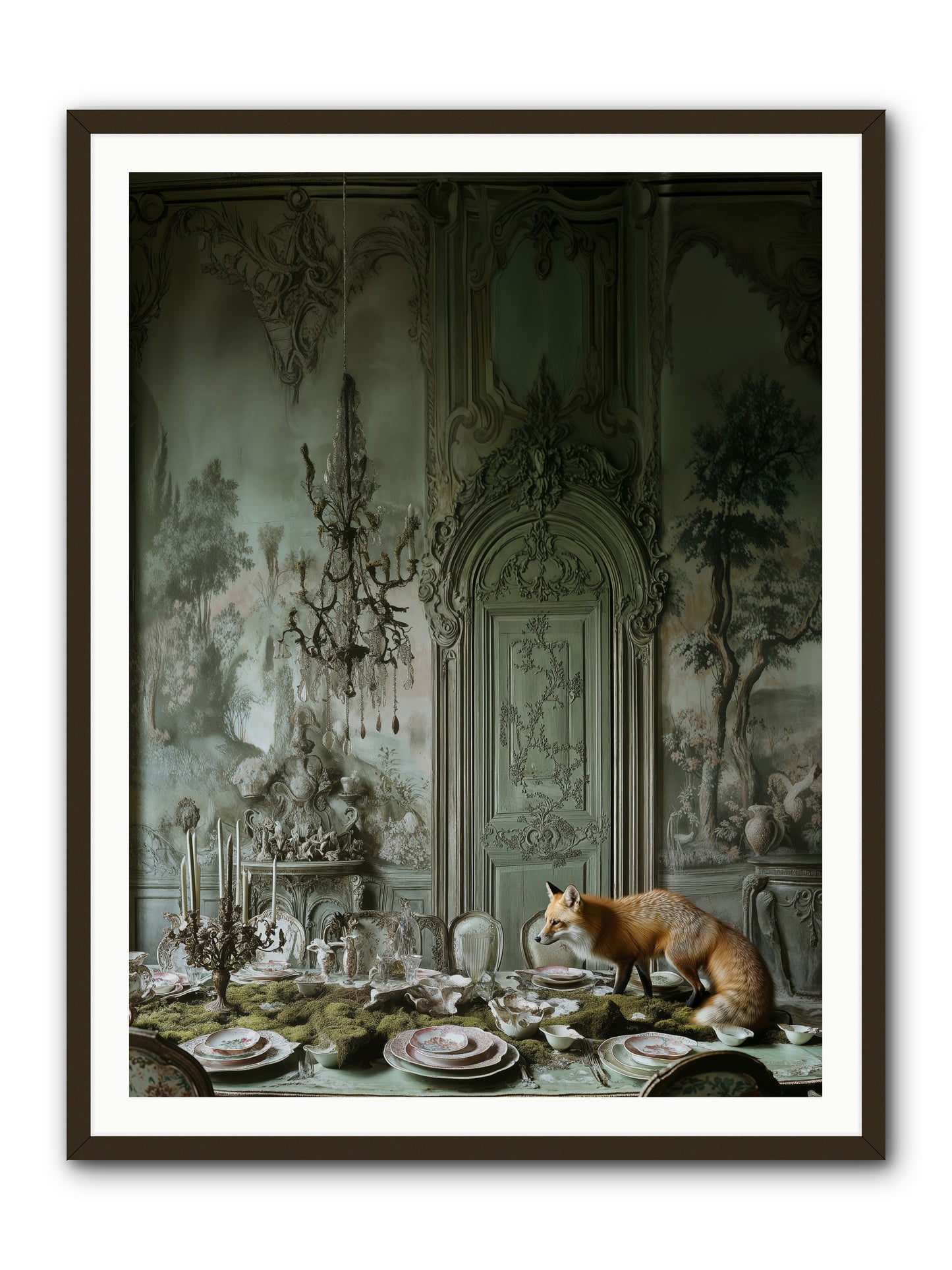 Pickwick Place No.2 -- Framed Print - Black 36x48