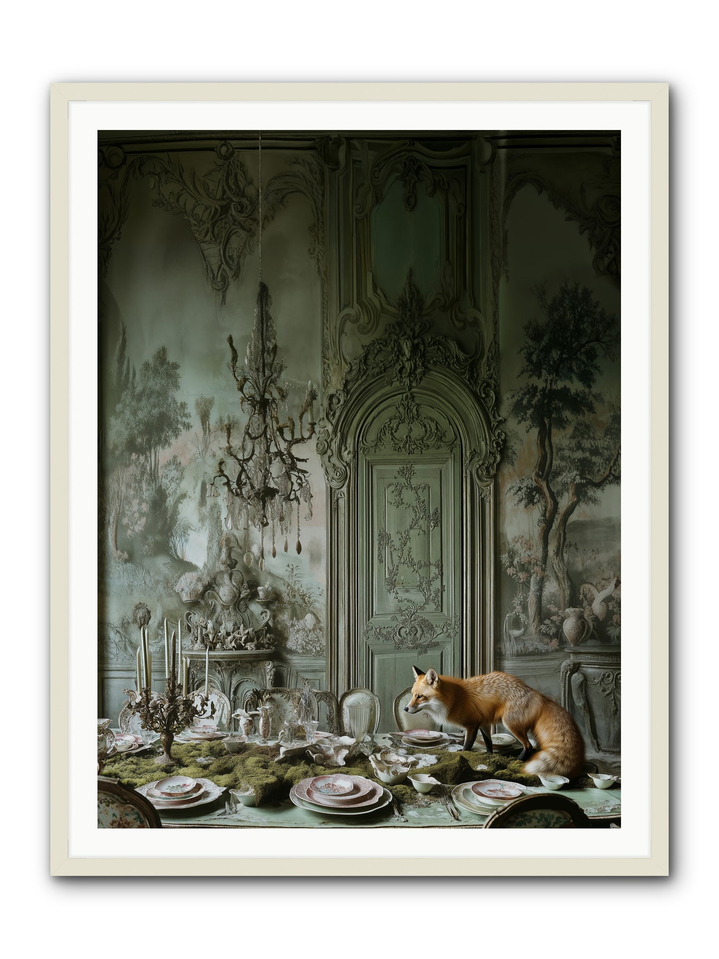 Pickwick Place No.2 -- Framed Print - White 36x48
