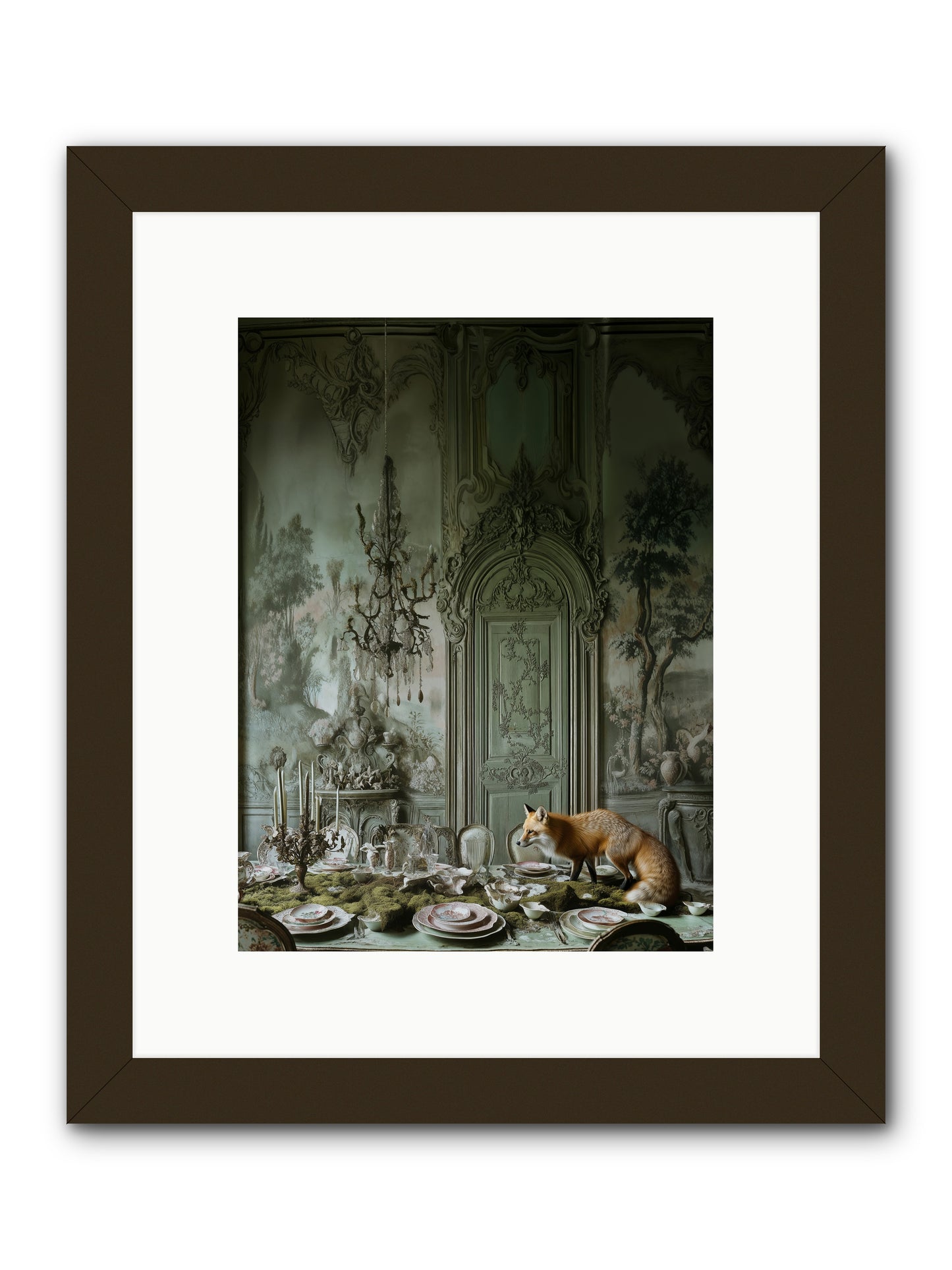 Pickwick Place No.2 -- Framed Print - Black 9x12