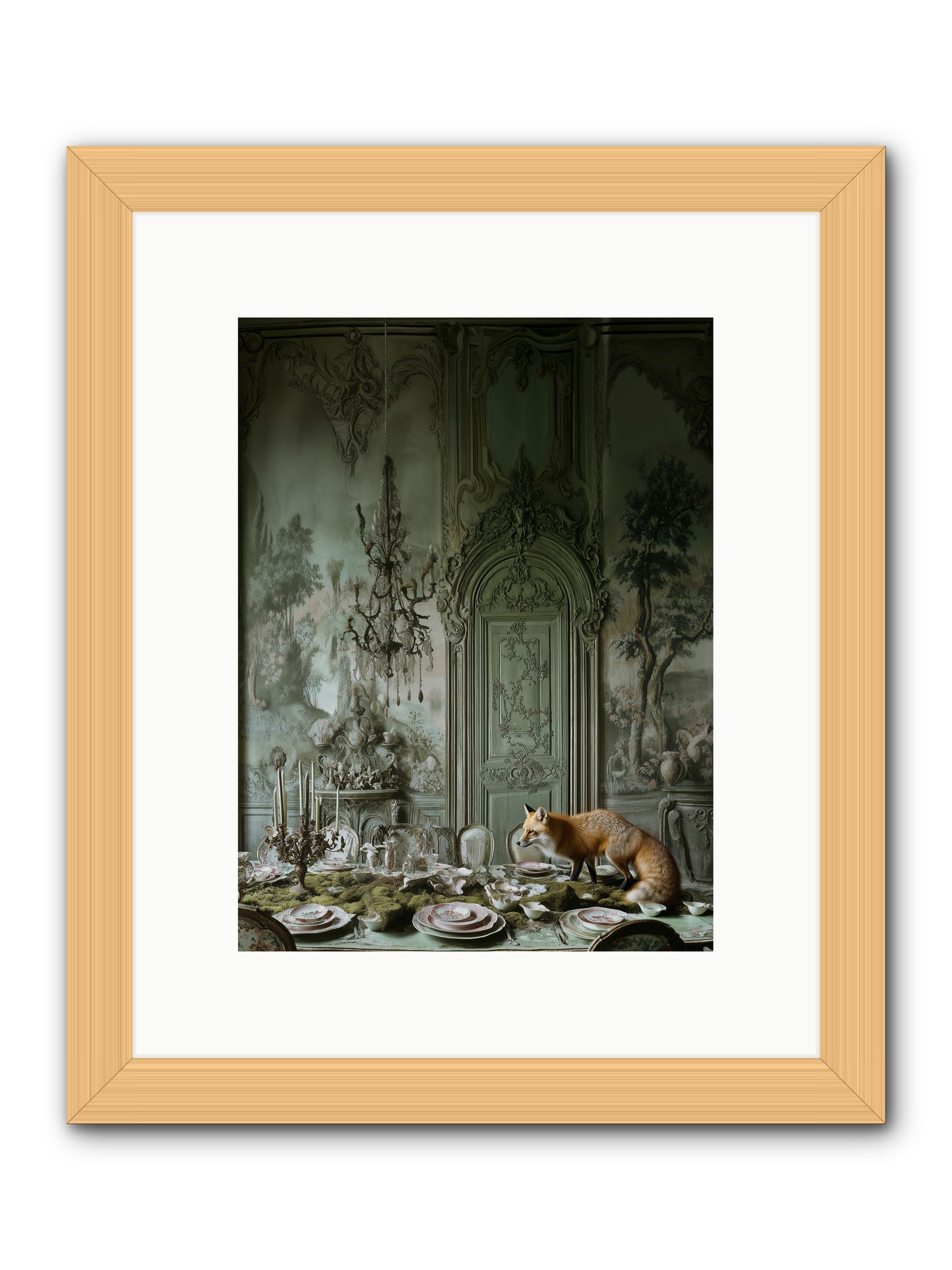 Pickwick Place No.2 -- Framed Print - Natural 9x12