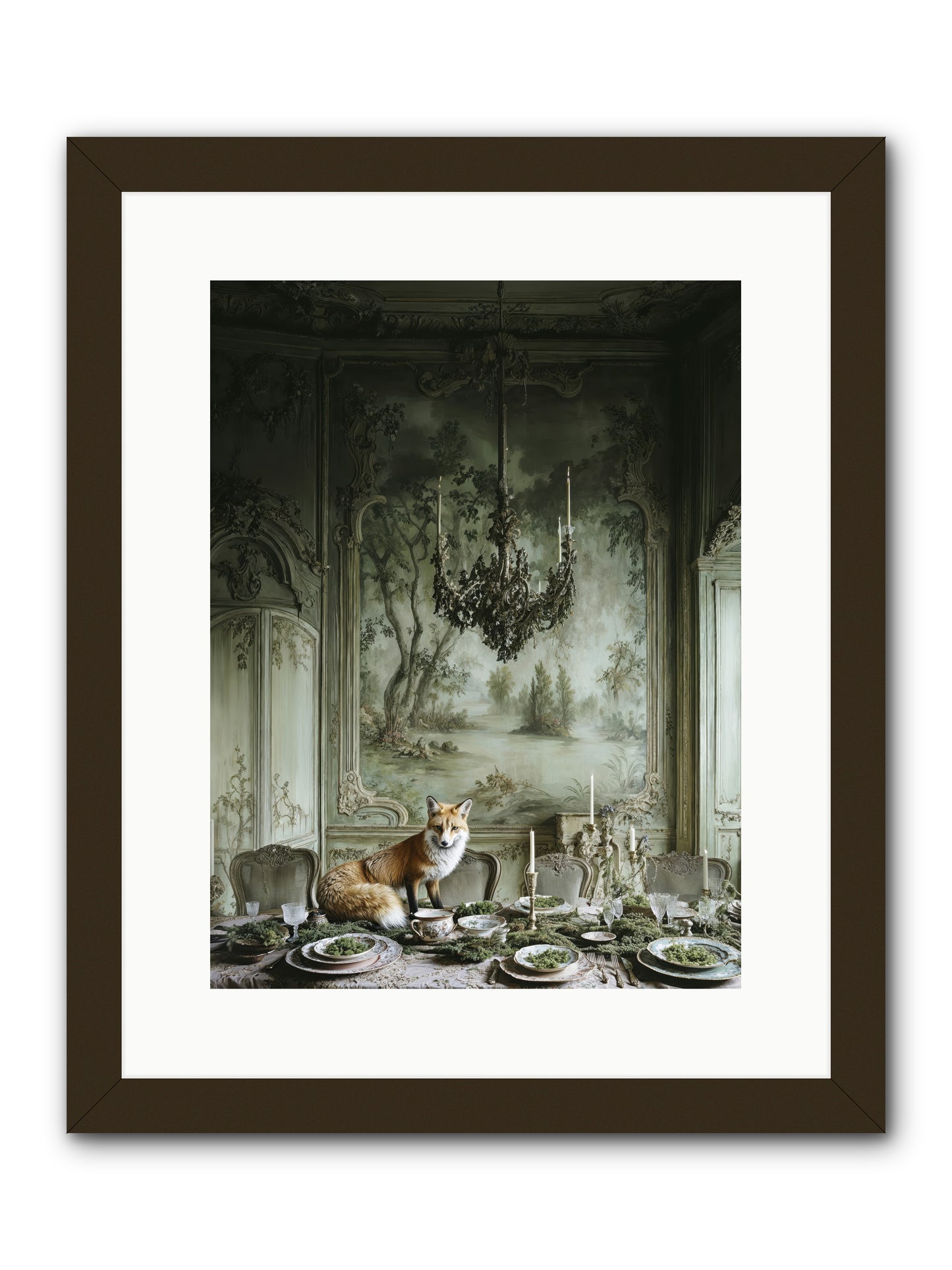 Pickwick Place-REZ -- Framed Print - Black 12x16
