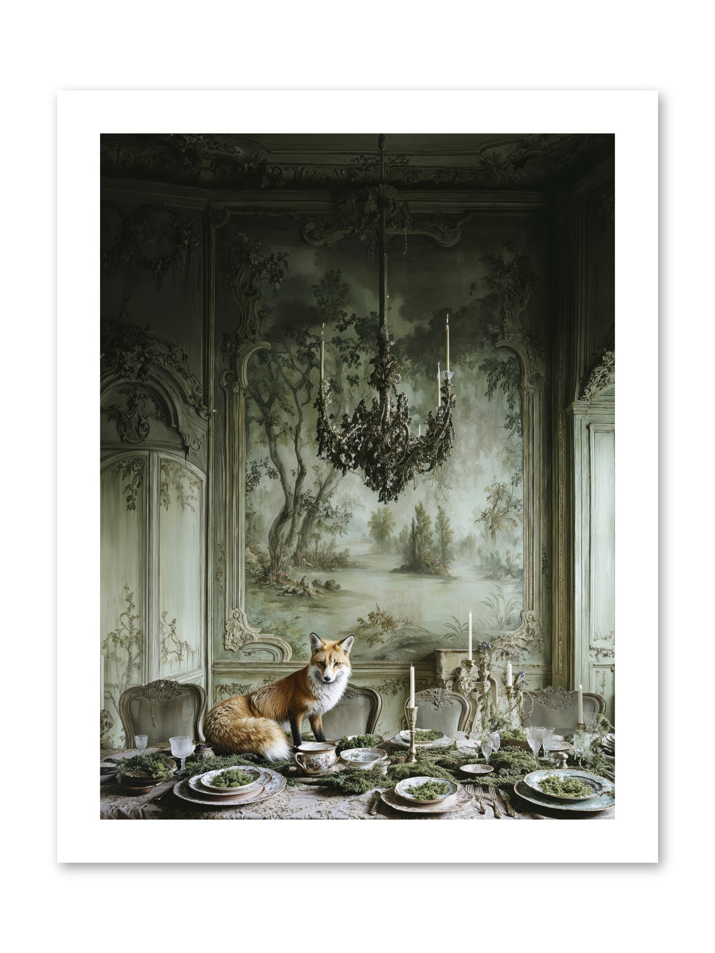 Pickwick Place-REZ -- Loose Canvas Print 12x16