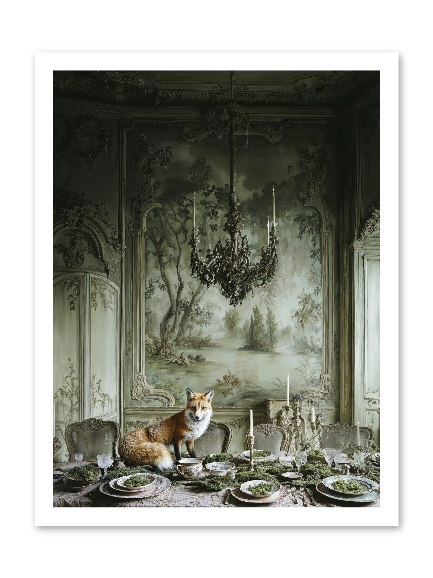 Pickwick Place-REZ -- Loose Canvas Print 18x24