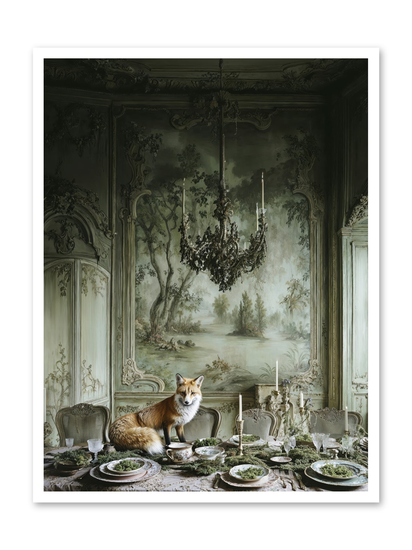 Pickwick Place-REZ -- Loose Canvas Print 30x40