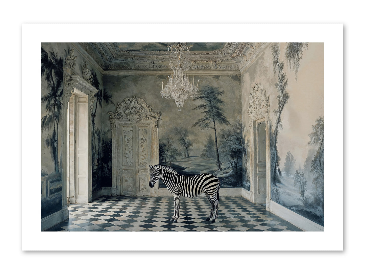 Picnic At Pemberley -- Paper Print 15x10