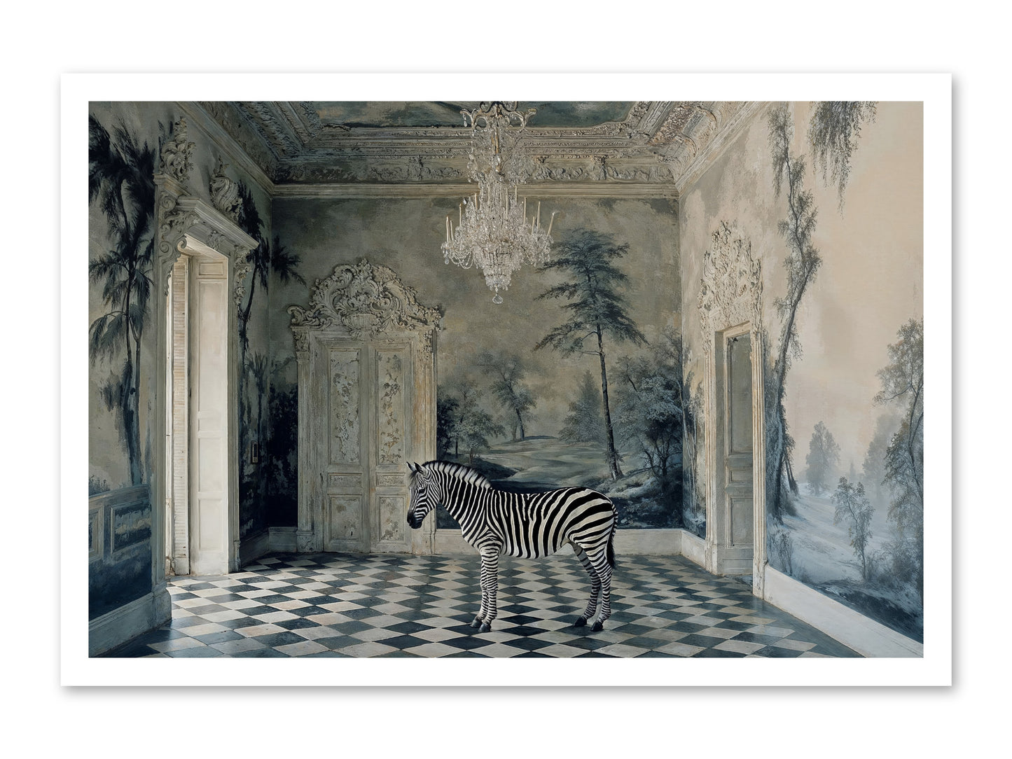Picnic At Pemberley -- Paper Print 30x20