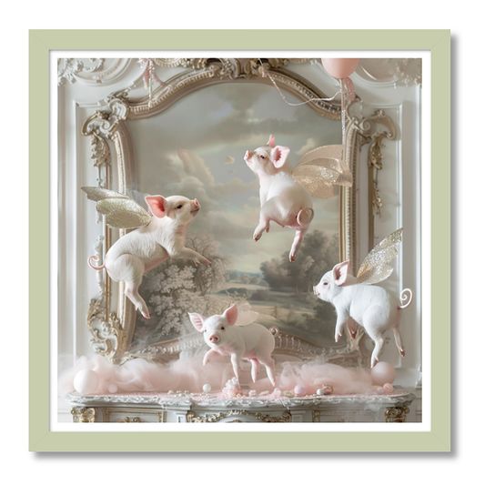 Piglets Pirouette Wall Art