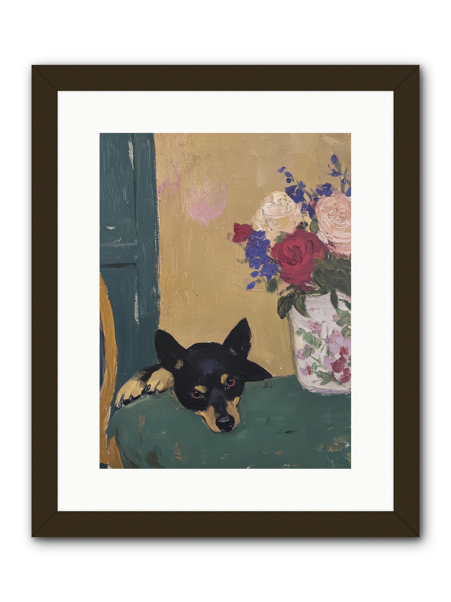 Pilot -- Framed Print - Black 12x16