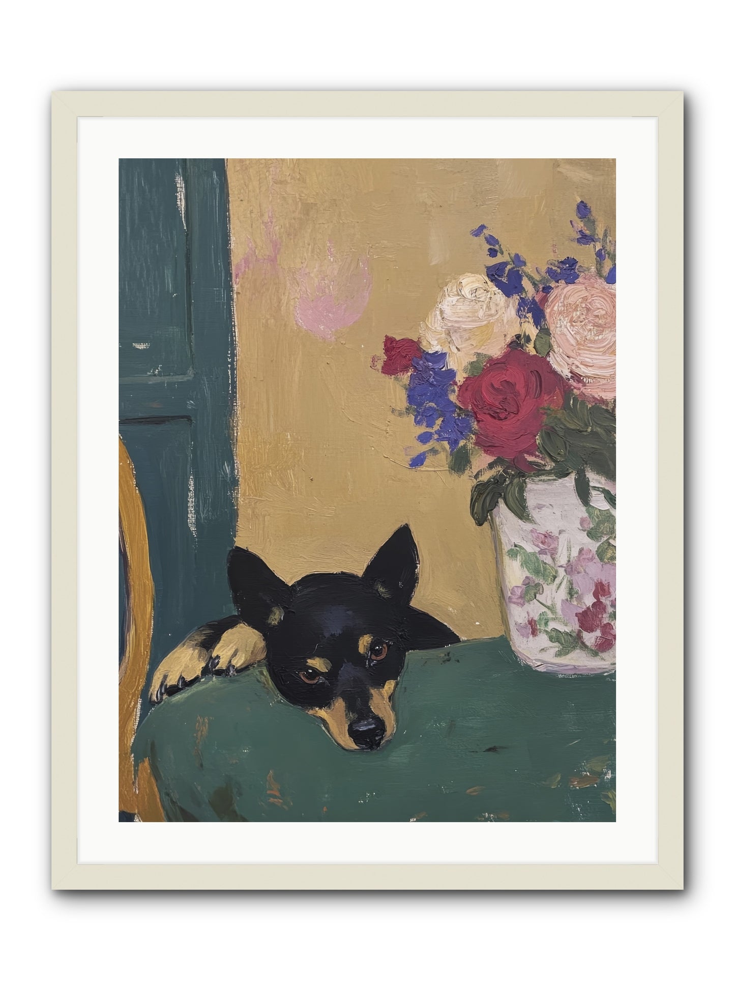 Pilot -- Framed Print - White 24x32