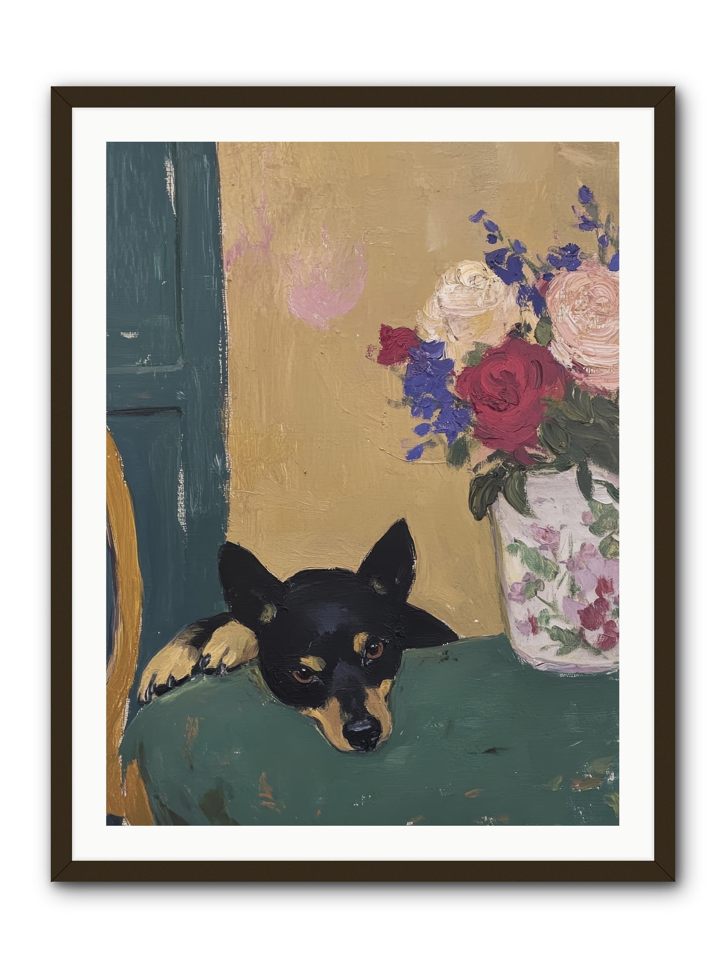 Pilot -- Framed Print - Black 30x40