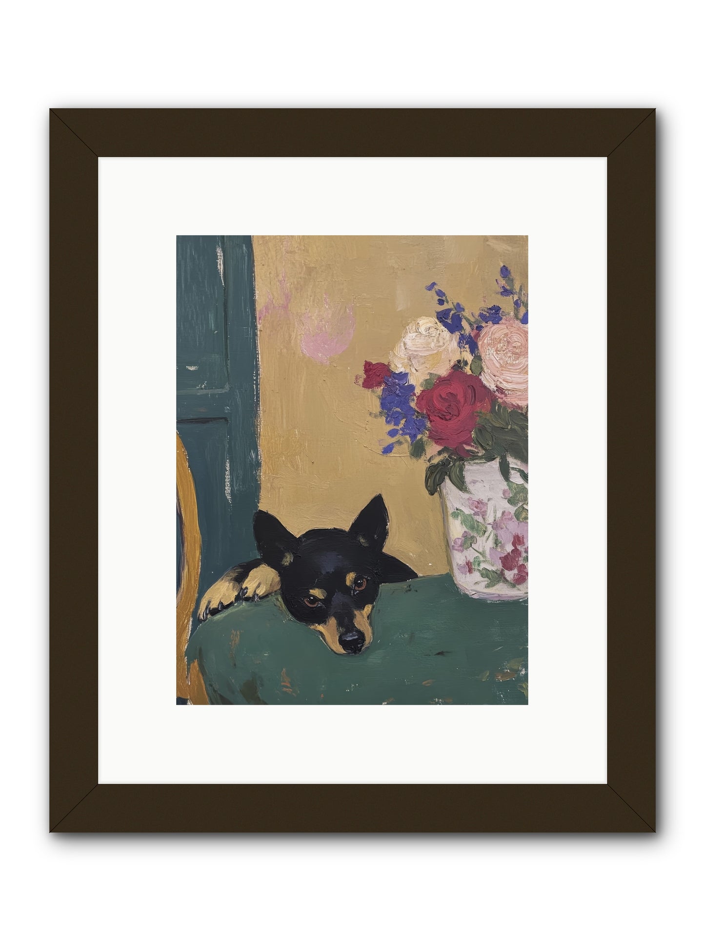 Pilot -- Framed Print - Black 9x12