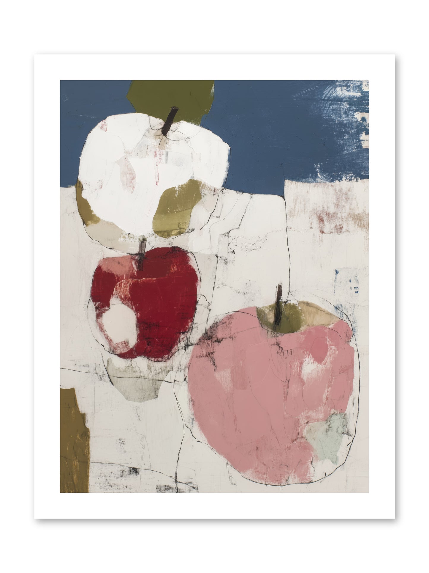Pink Lady No.1 -- Loose Canvas Print 12x16