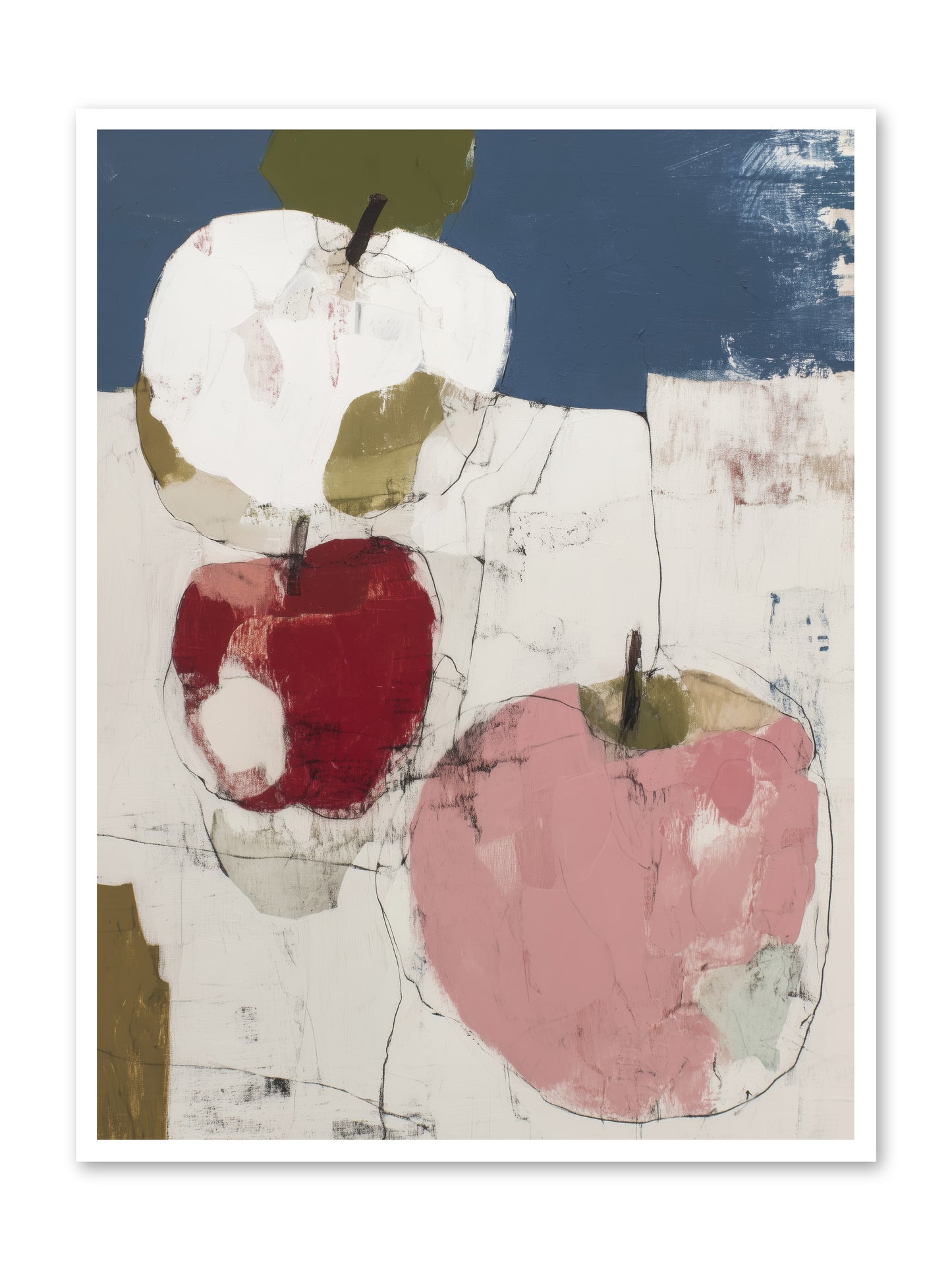 Pink Lady No.1 -- Loose Canvas Print 36x48
