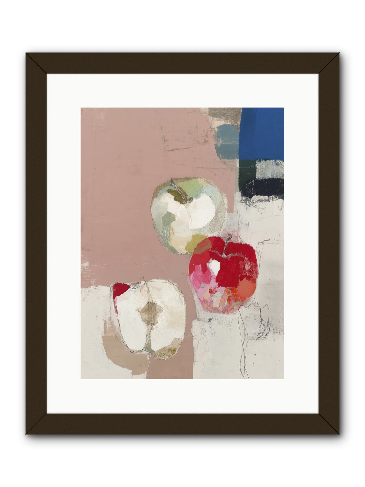 Pink Lady no.2 -- Framed Print - Black 12x16