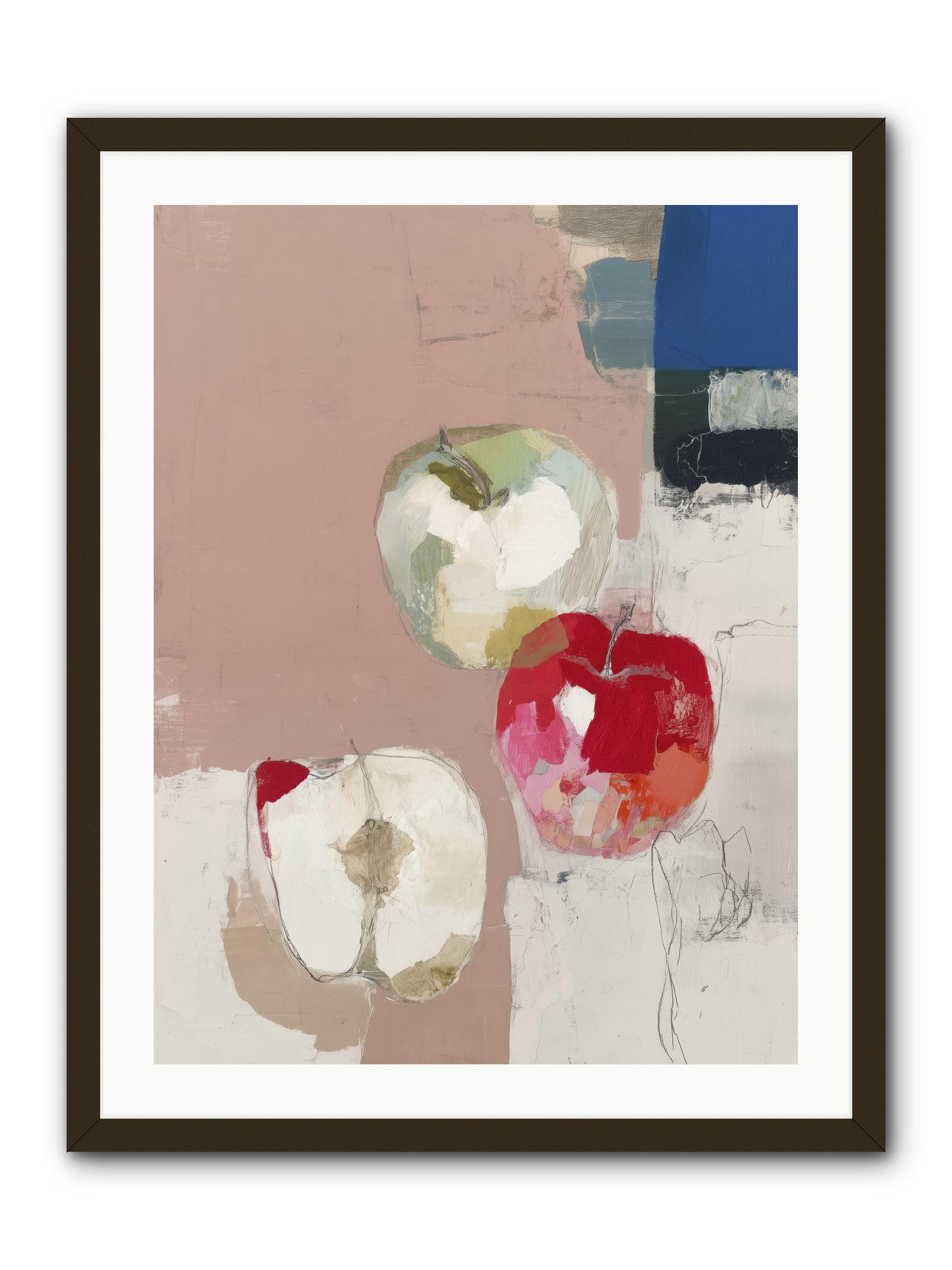 Pink Lady no.2 -- Framed Print - Black 24x32