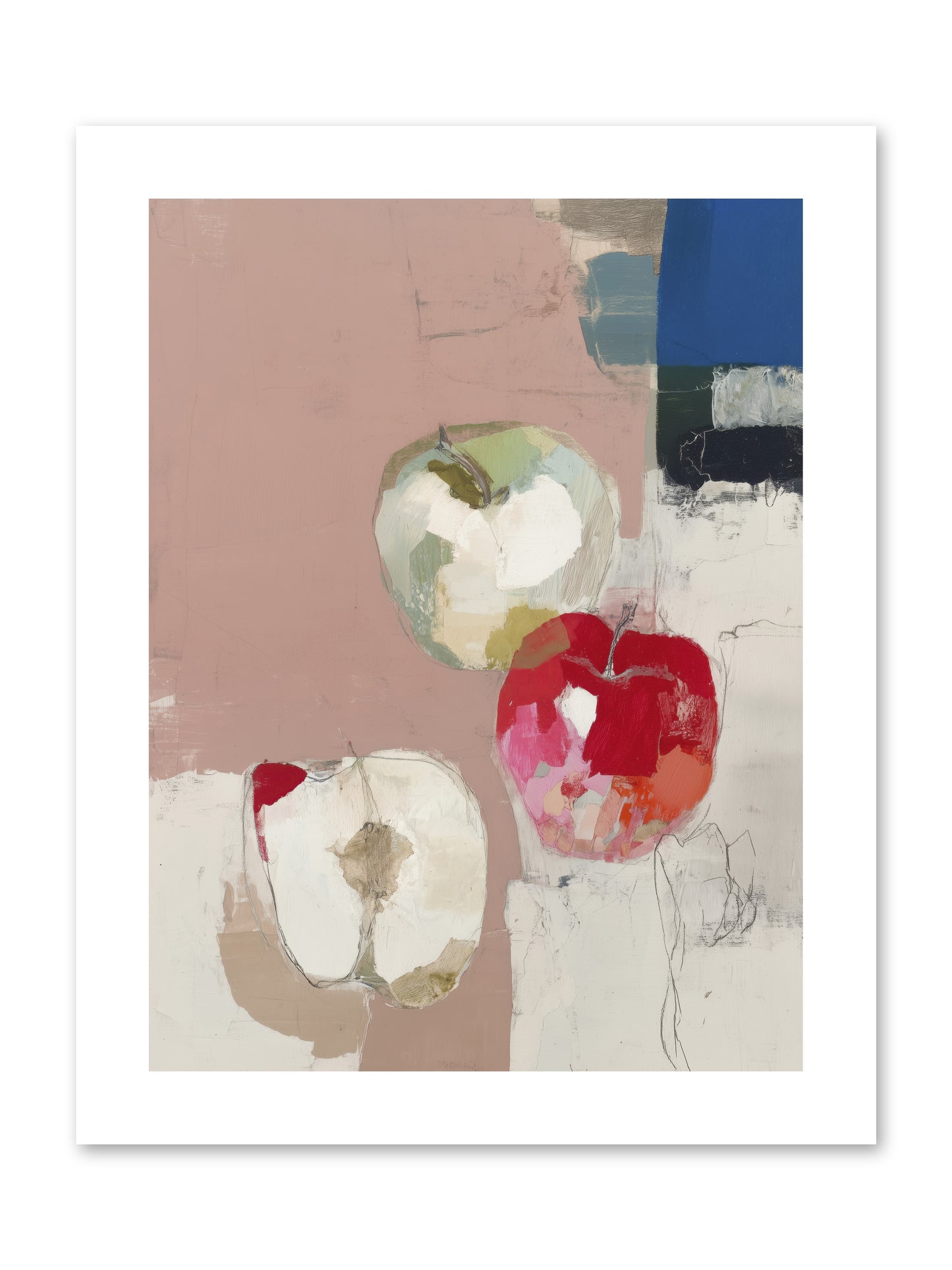 Pink Lady no.2 -- Loose Canvas Print 9x12