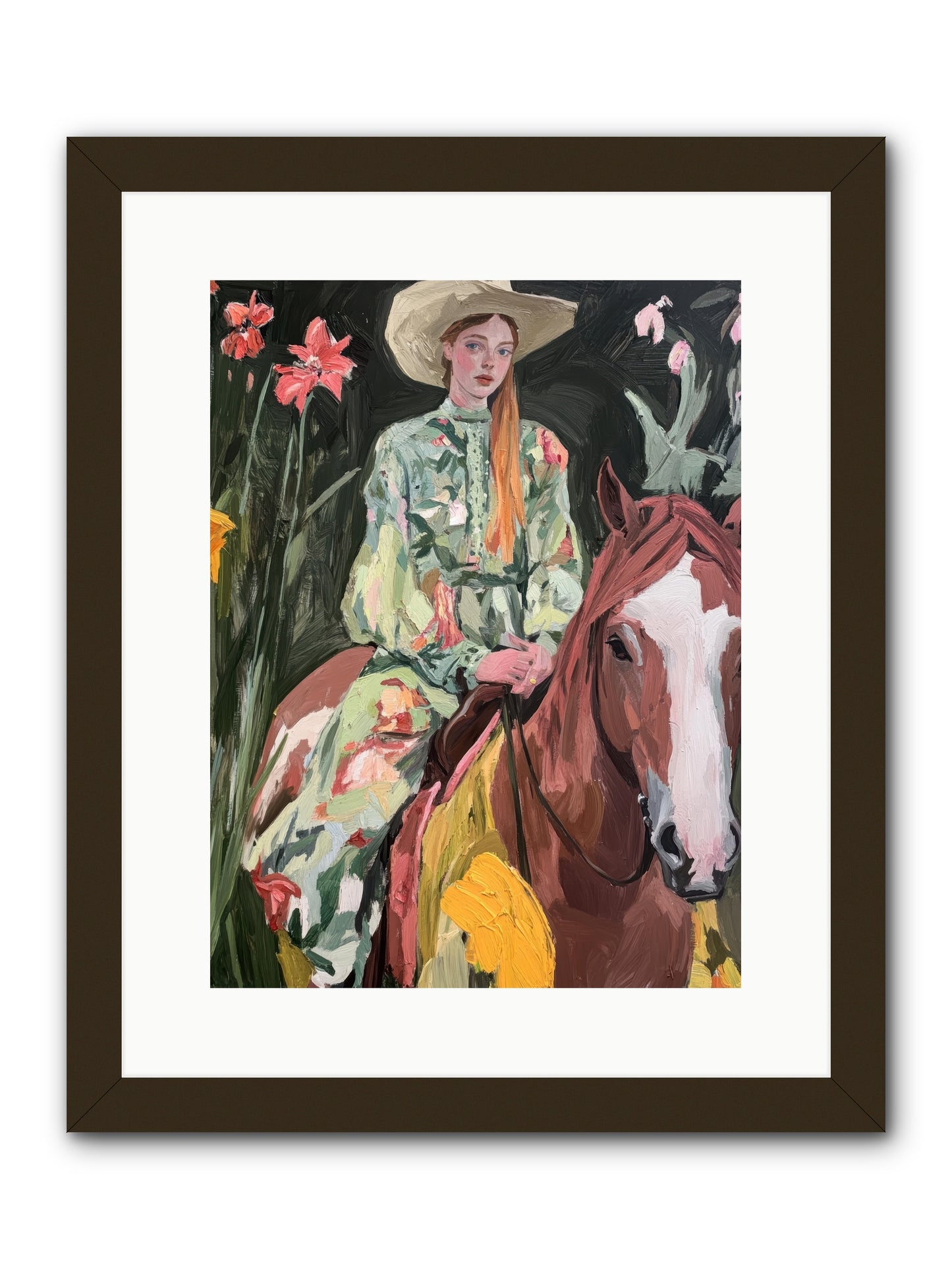 Pioneer Promise -- Framed Print - Black 12x16