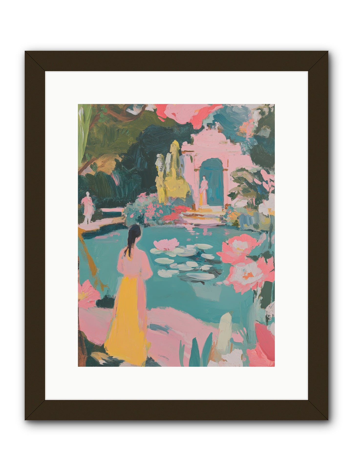 Piquant Sonnet-REZ -- Framed Print - Black 12x16