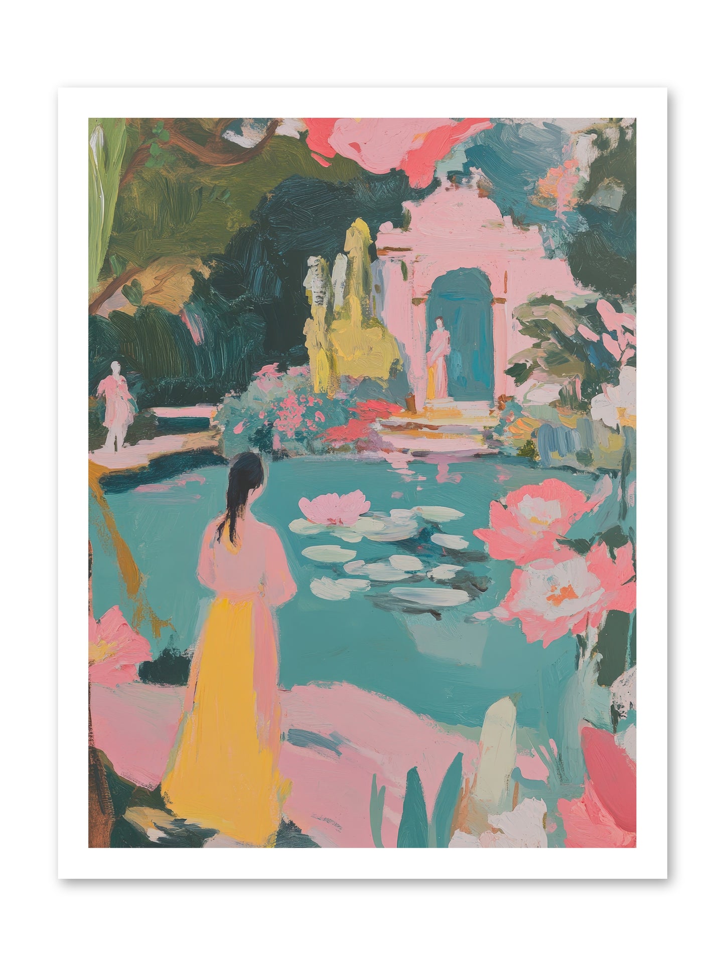 Piquant Sonnet-REZ -- Loose Canvas Print 18x24