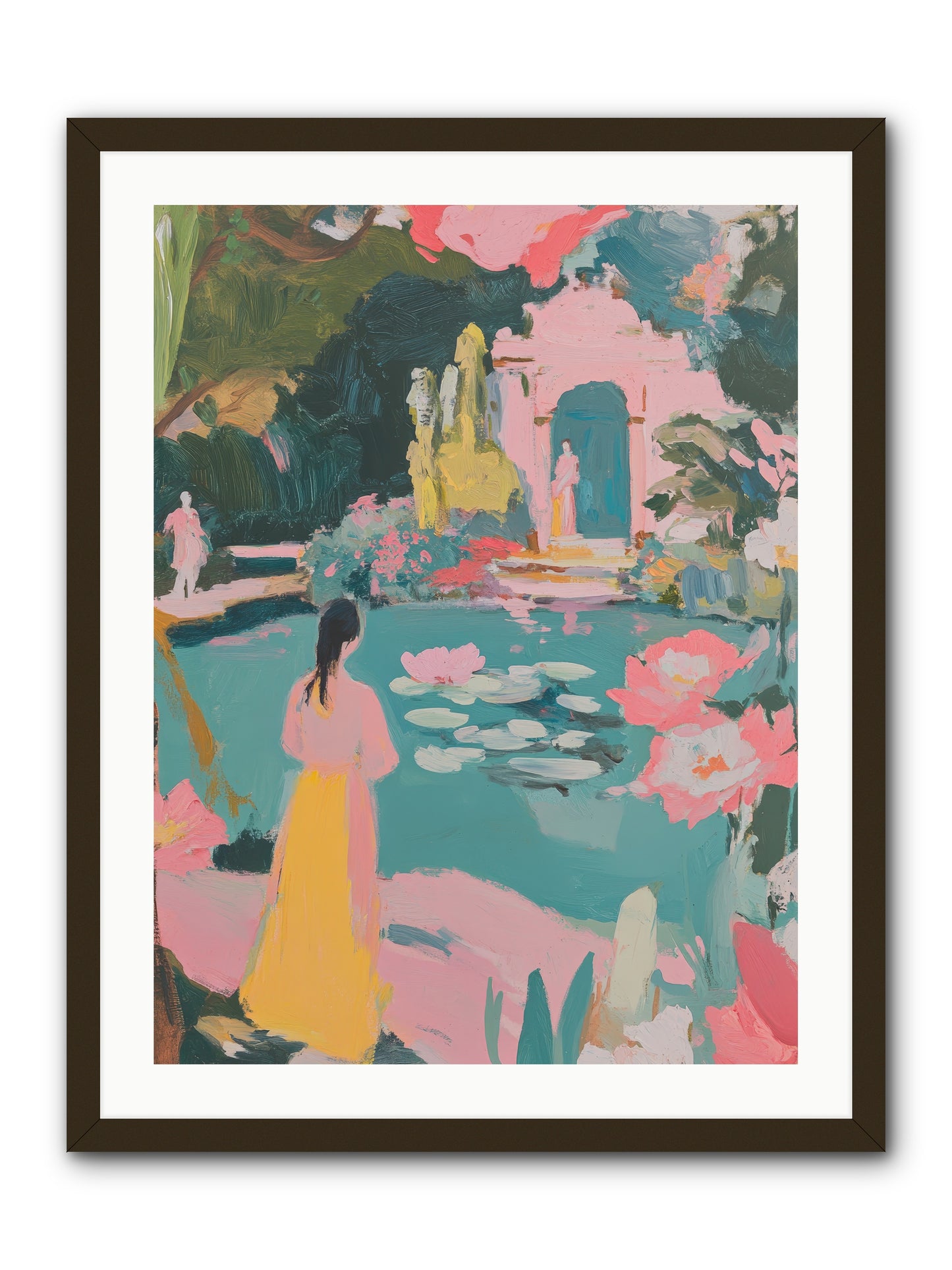 Piquant Sonnet-REZ -- Framed Print - Black 24x32