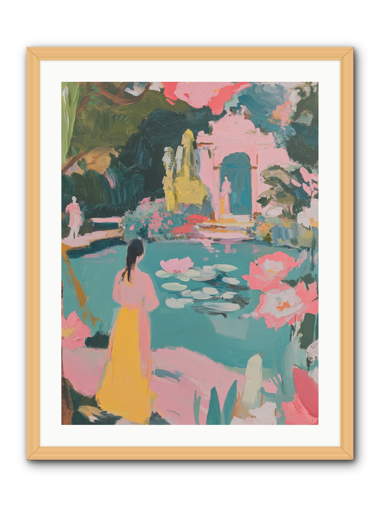 Piquant Sonnet-REZ -- Framed Print - Natural 24x32