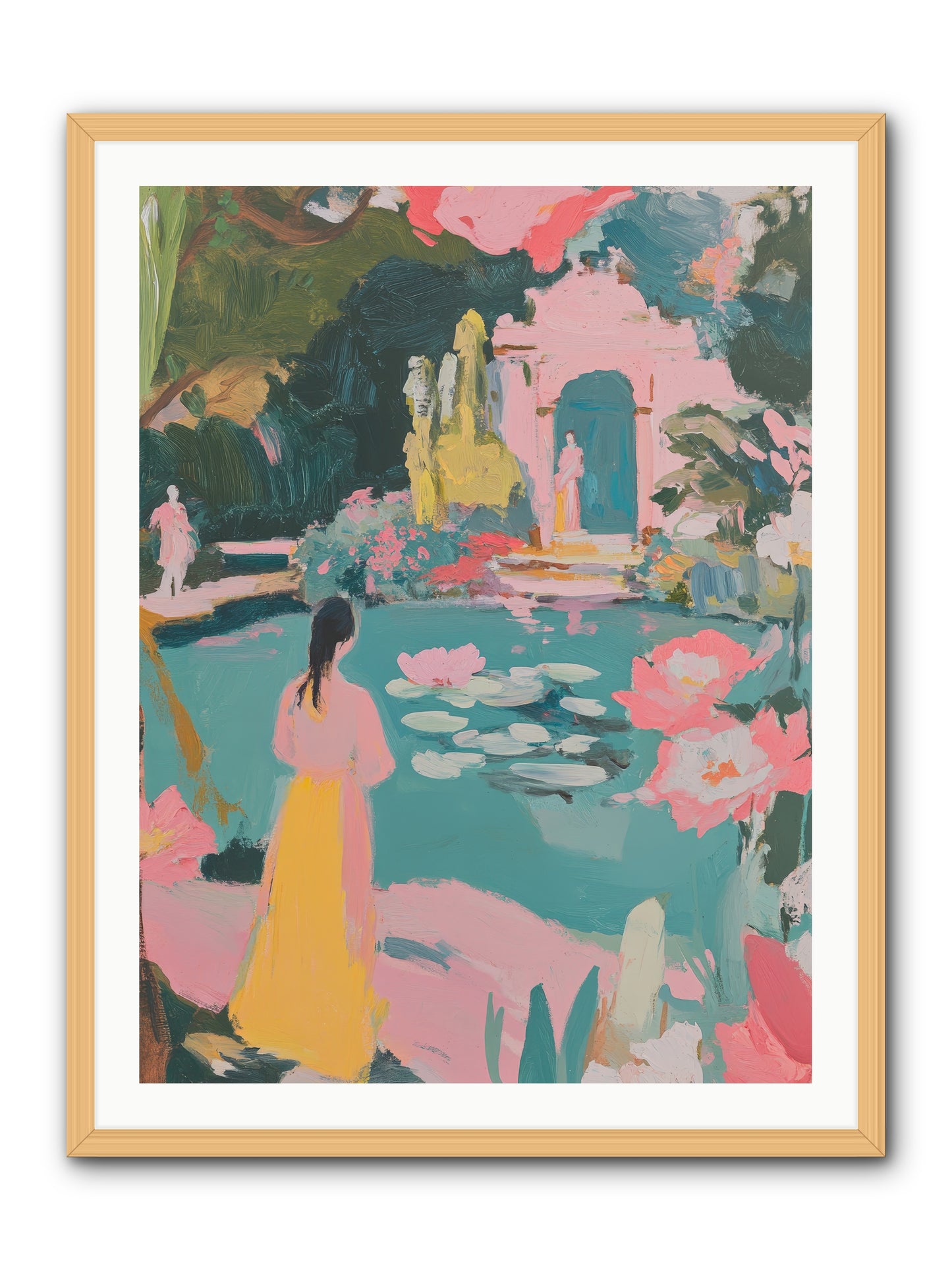 Piquant Sonnet-REZ -- Framed Print - Natural 30x40