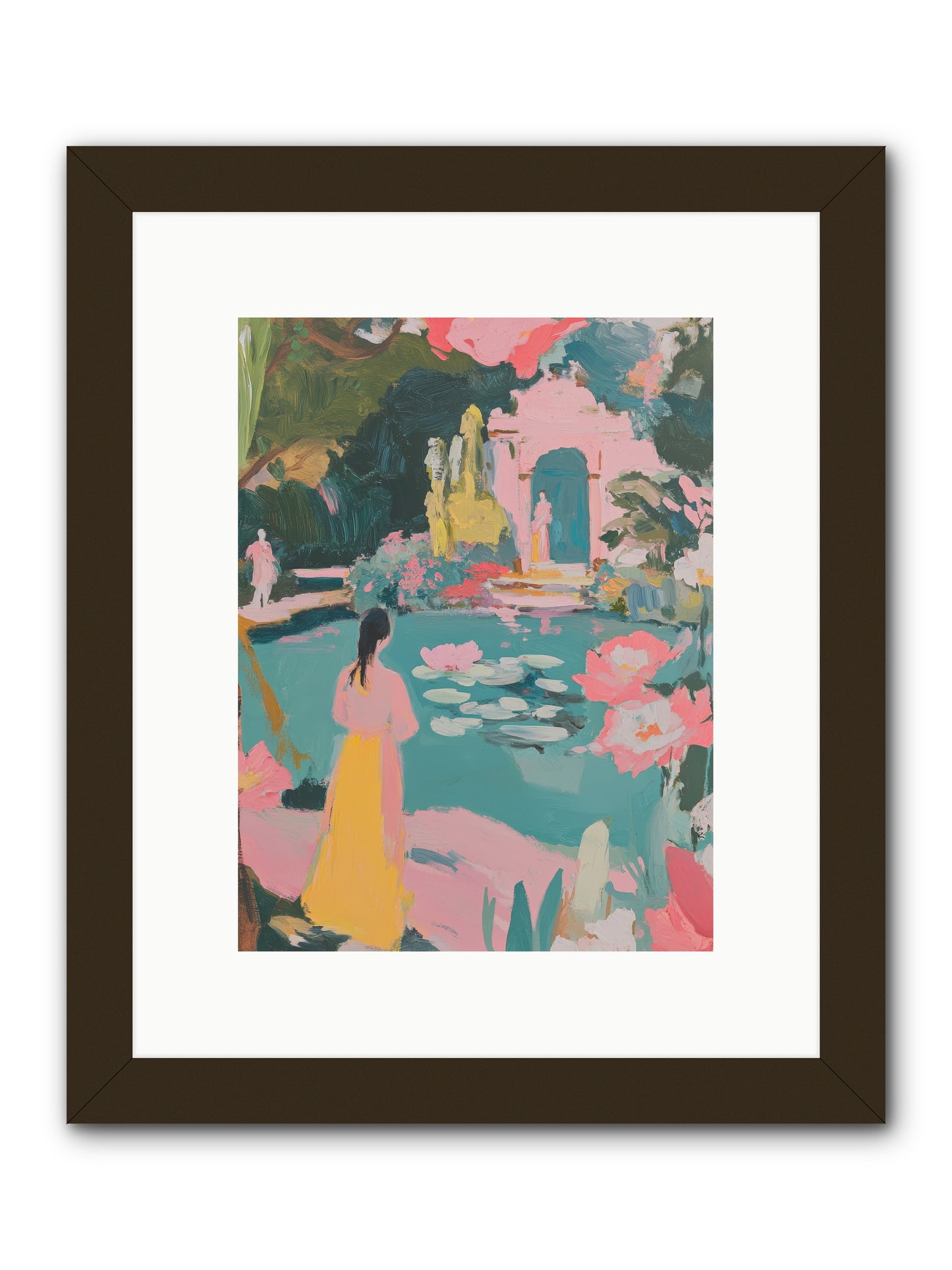 Piquant Sonnet-REZ -- Framed Print - Black 9x12