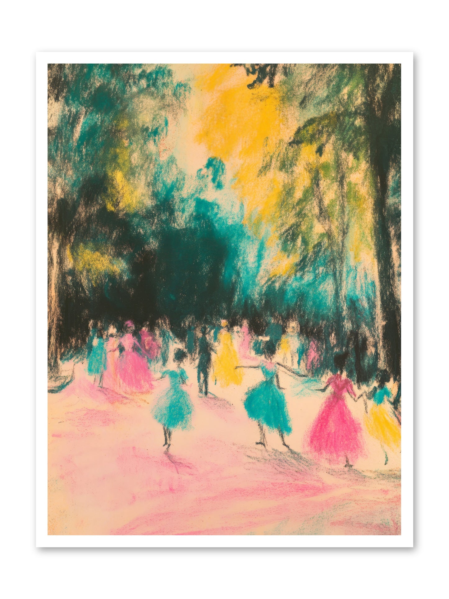 Pirouette's Night Dance -- Paper Print 30x40