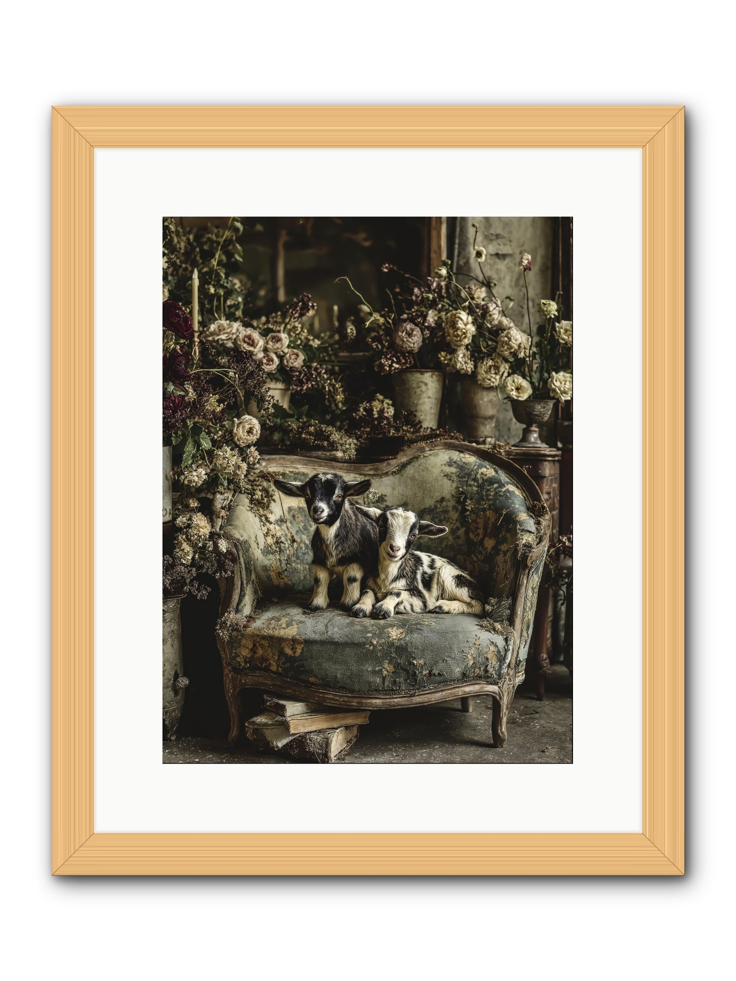 Pixie dust -- Framed Print - Natural 12x16